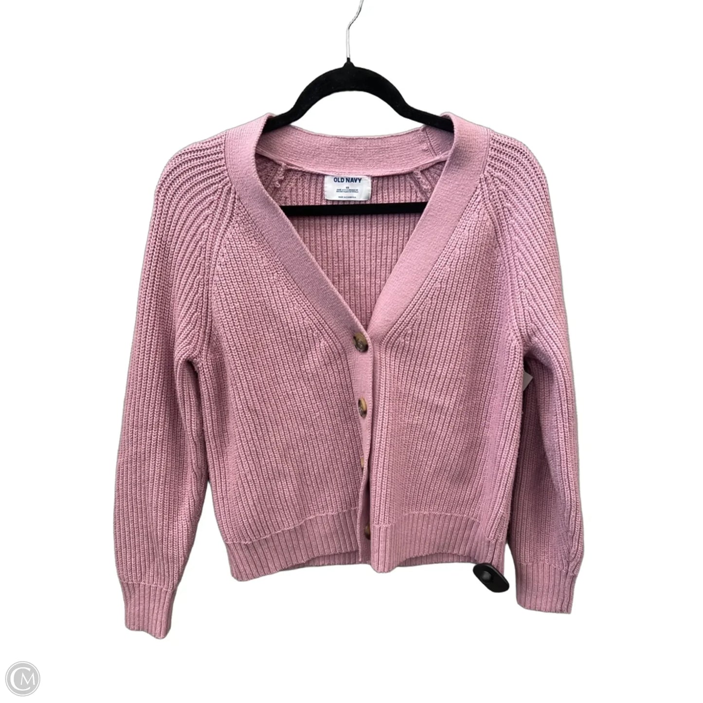 Sweater Cardigan By Old Navy In Pink, Size: Xs