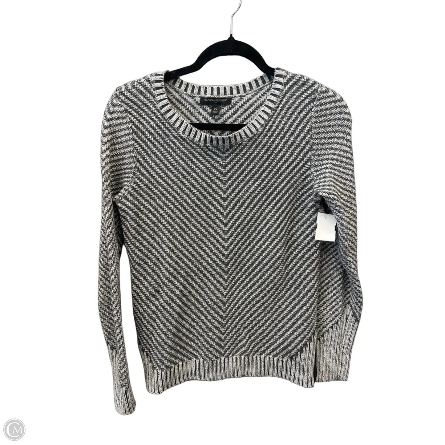 Sweater By Banana Republic In Grey, Size: Xs
