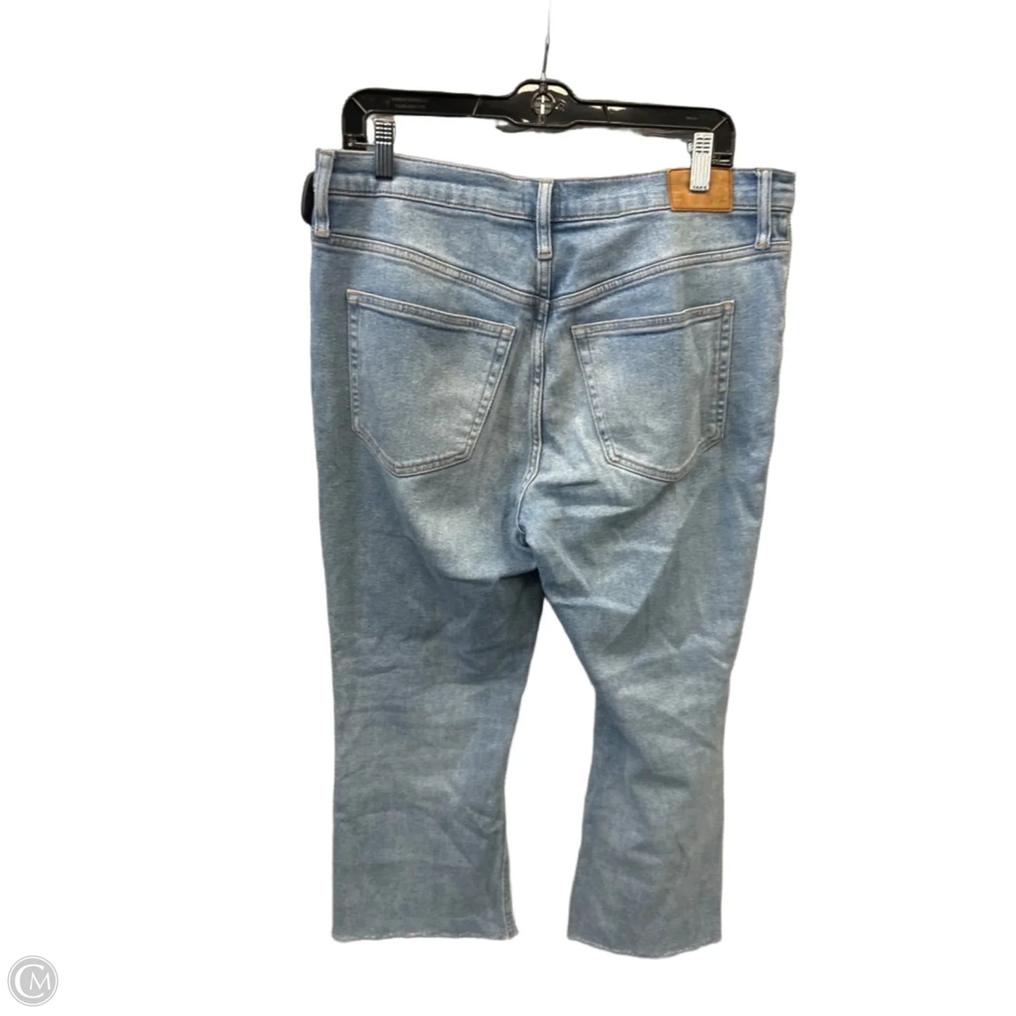 Jeans Cropped By J. Crew In Blue Denim, Size: 12