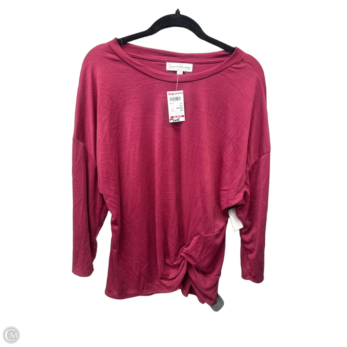 Top Long Sleeve By French Laundry In Red, Size: Xl
