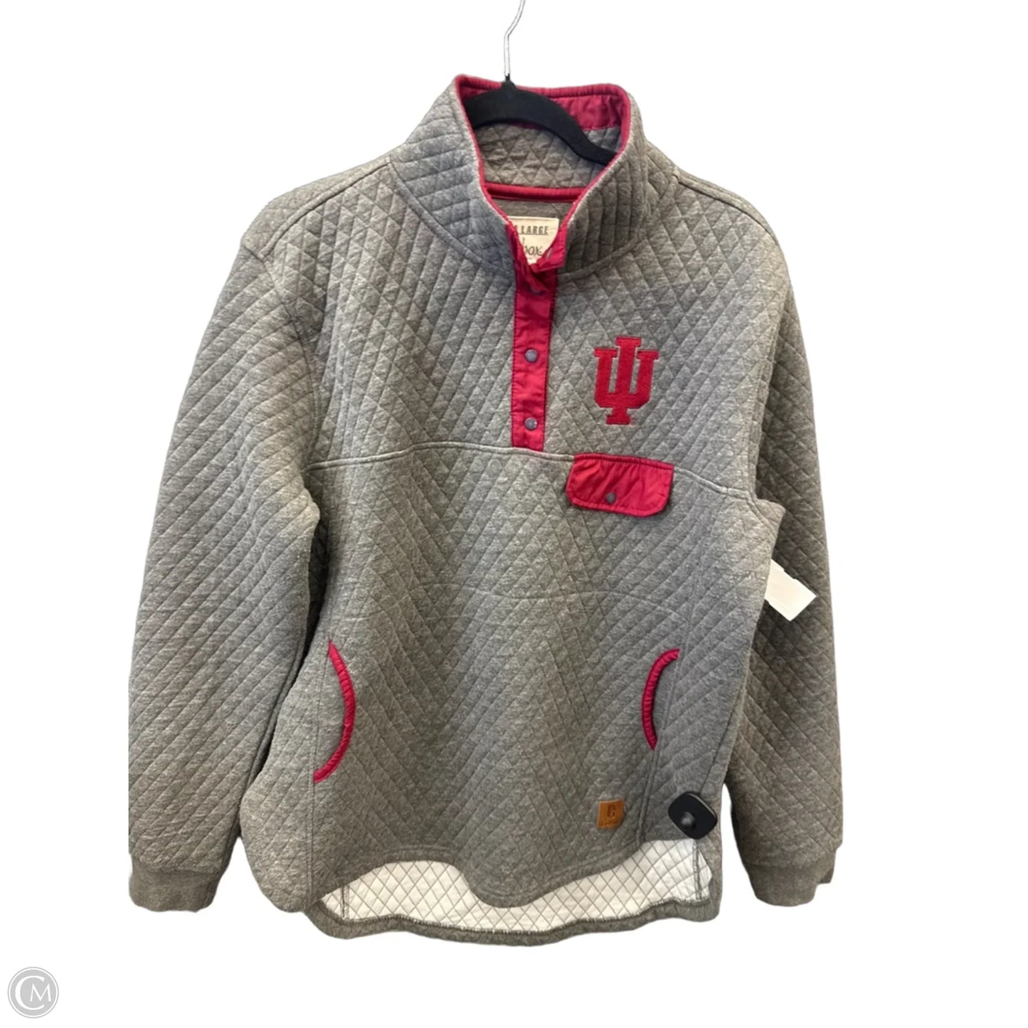 Sweatshirt Collar By Pressbox In Grey, Size: Xl