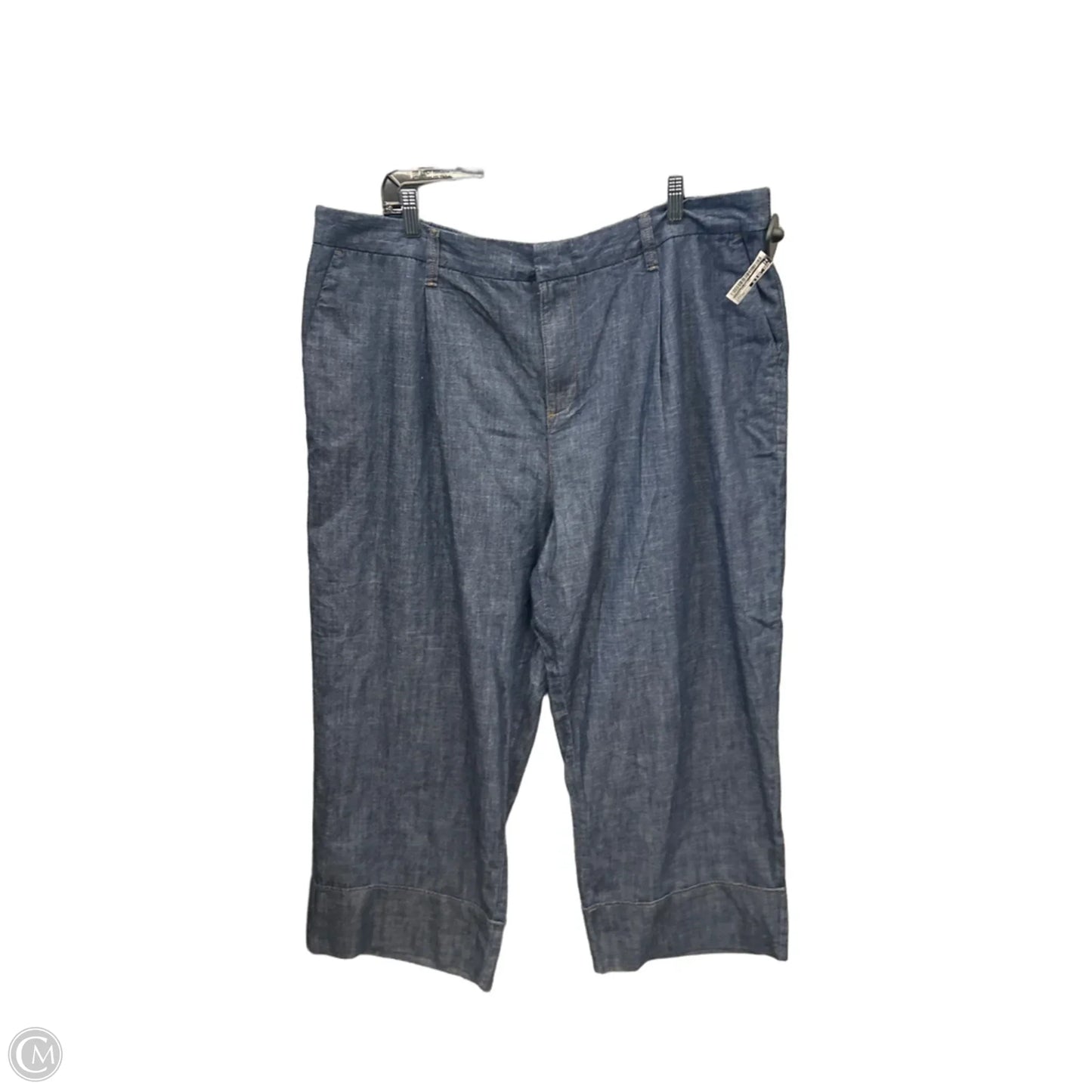 Pants Wide Leg By Ophelia Roe In Blue, Size: 20