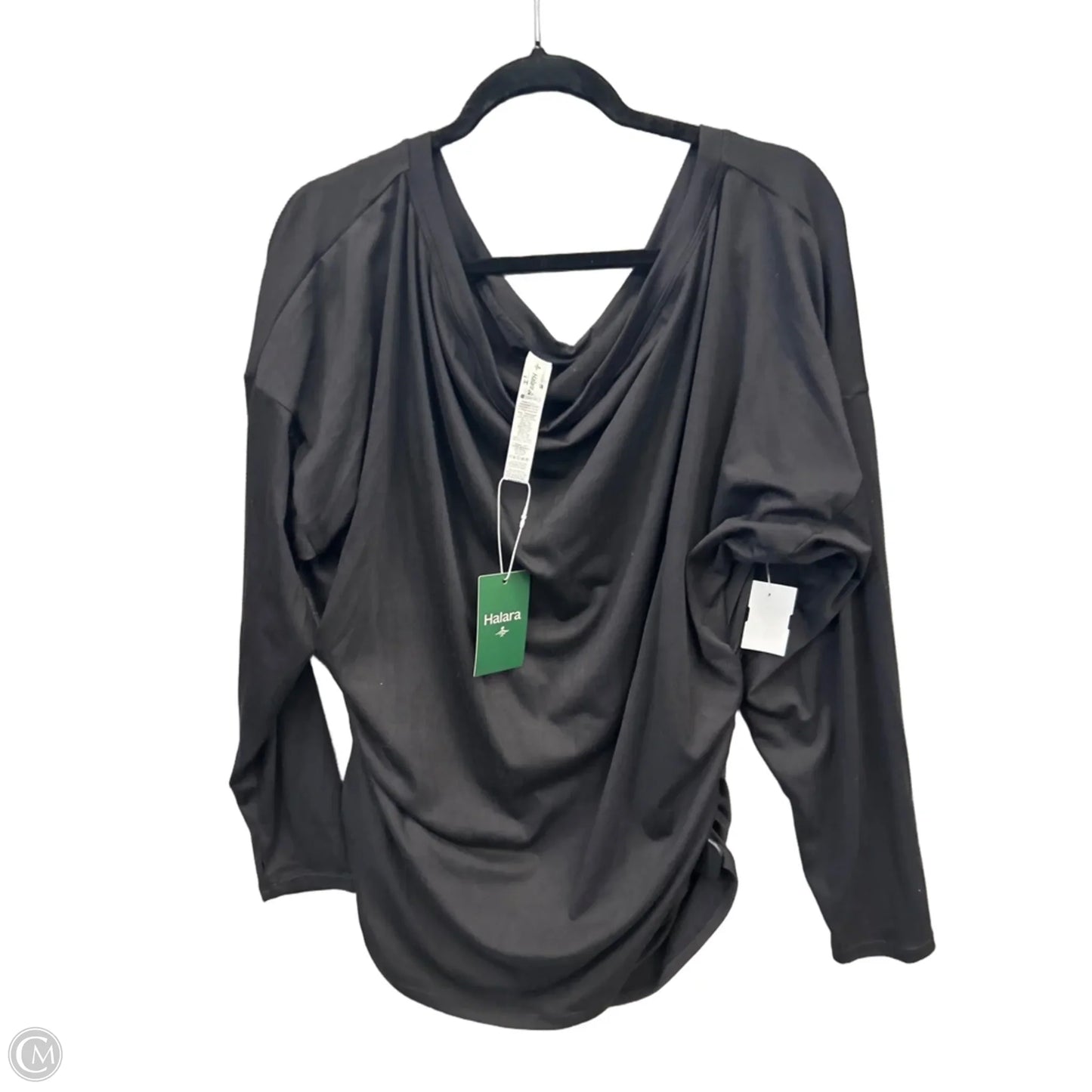 Top Long Sleeve By Halara In Black, Size: 2x