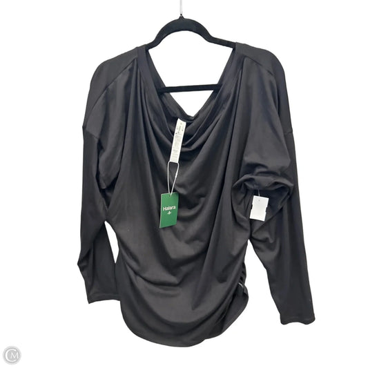 Top Long Sleeve By Halara In Black, Size: 2x