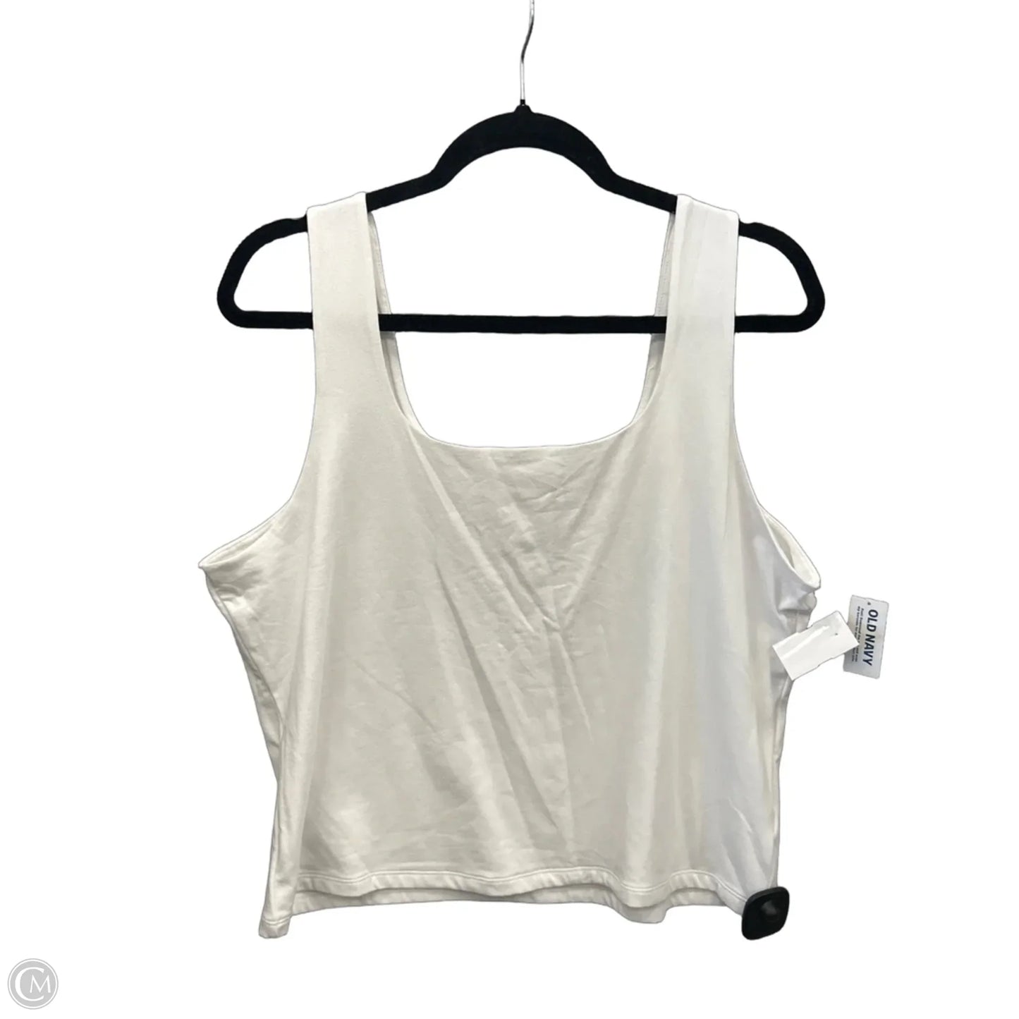 Top Sleeveless By Old Navy In White, Size: Xxl