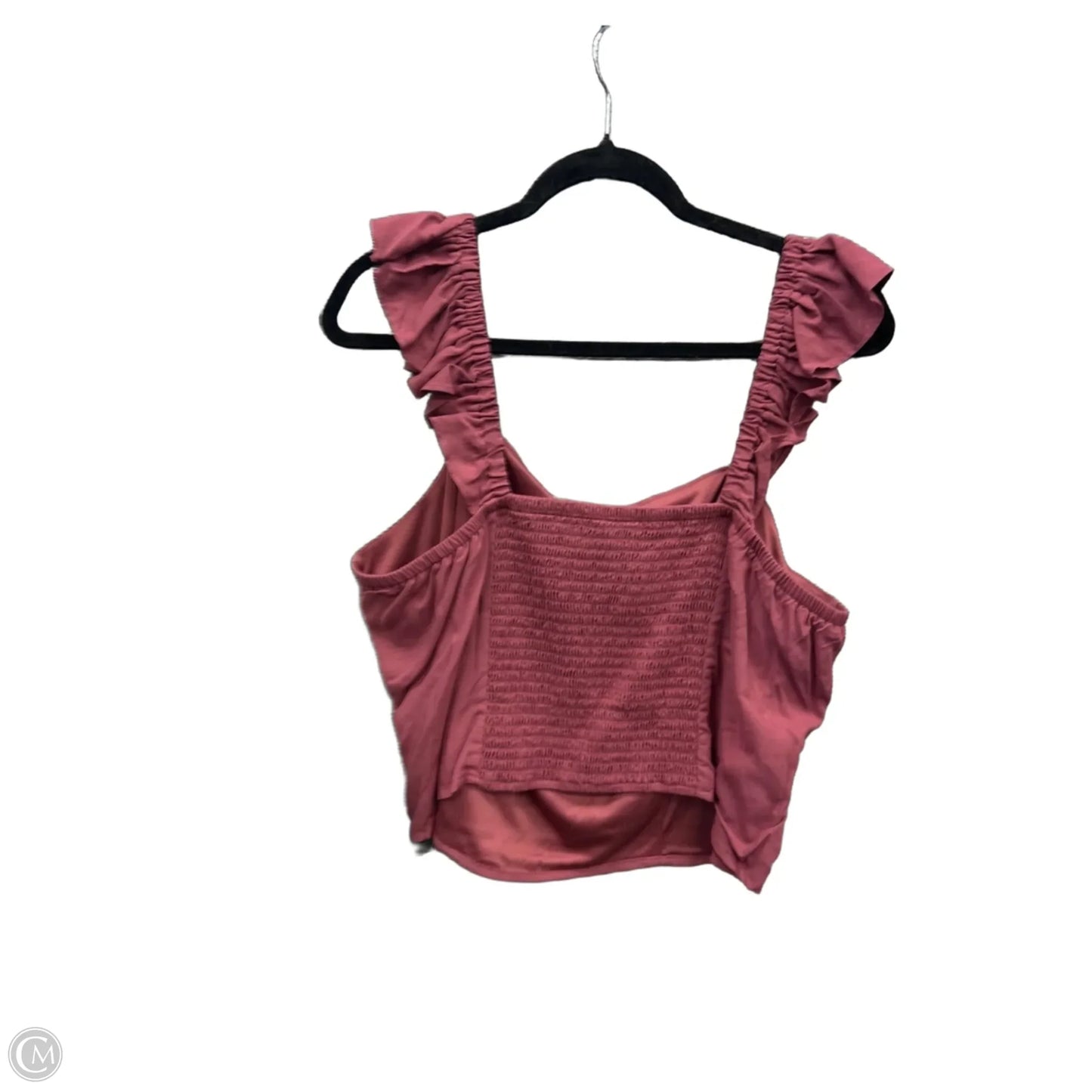 Top Sleeveless By Torrid In Pink, Size: 2x