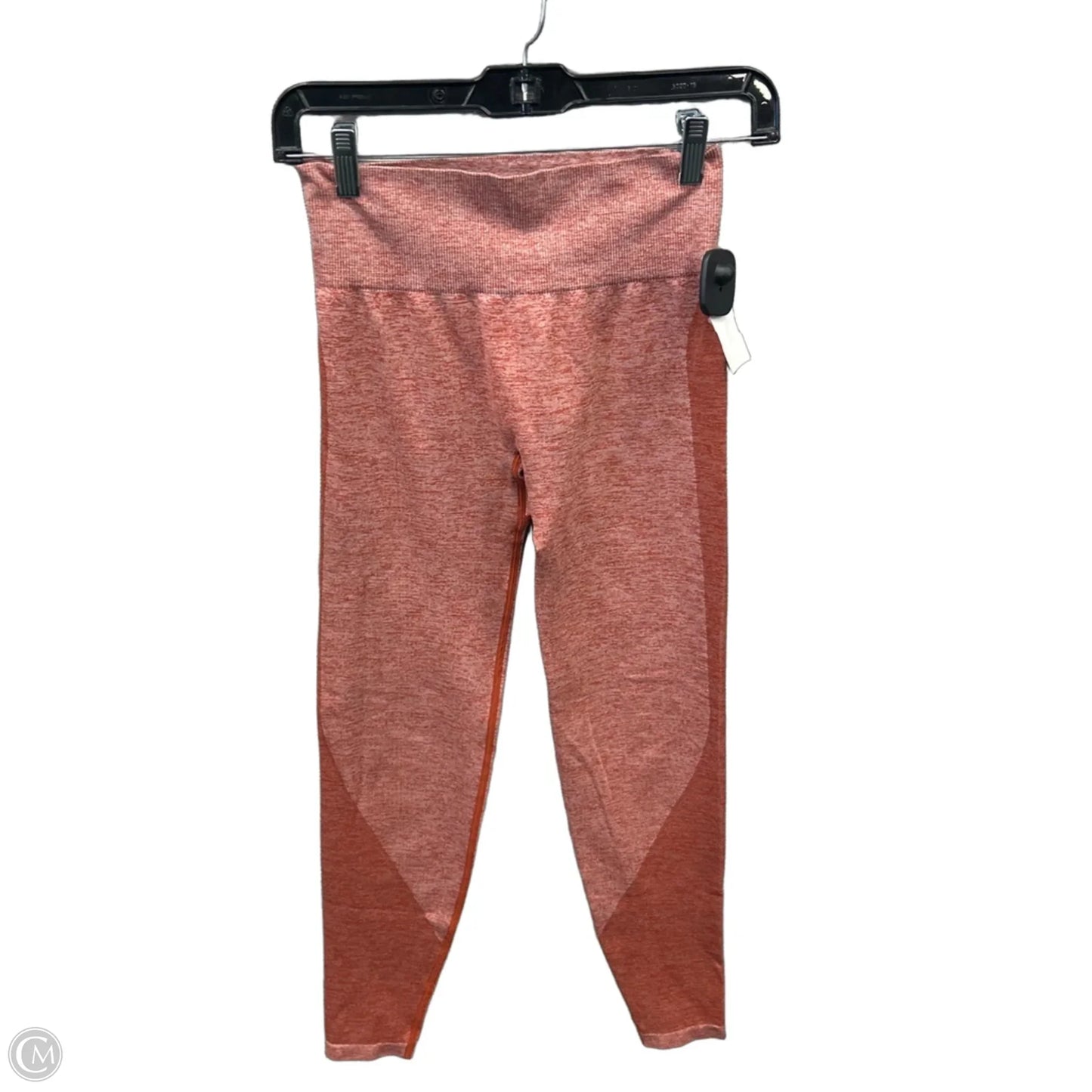 Athletic Leggings By Pink In Orange, Size: Xs