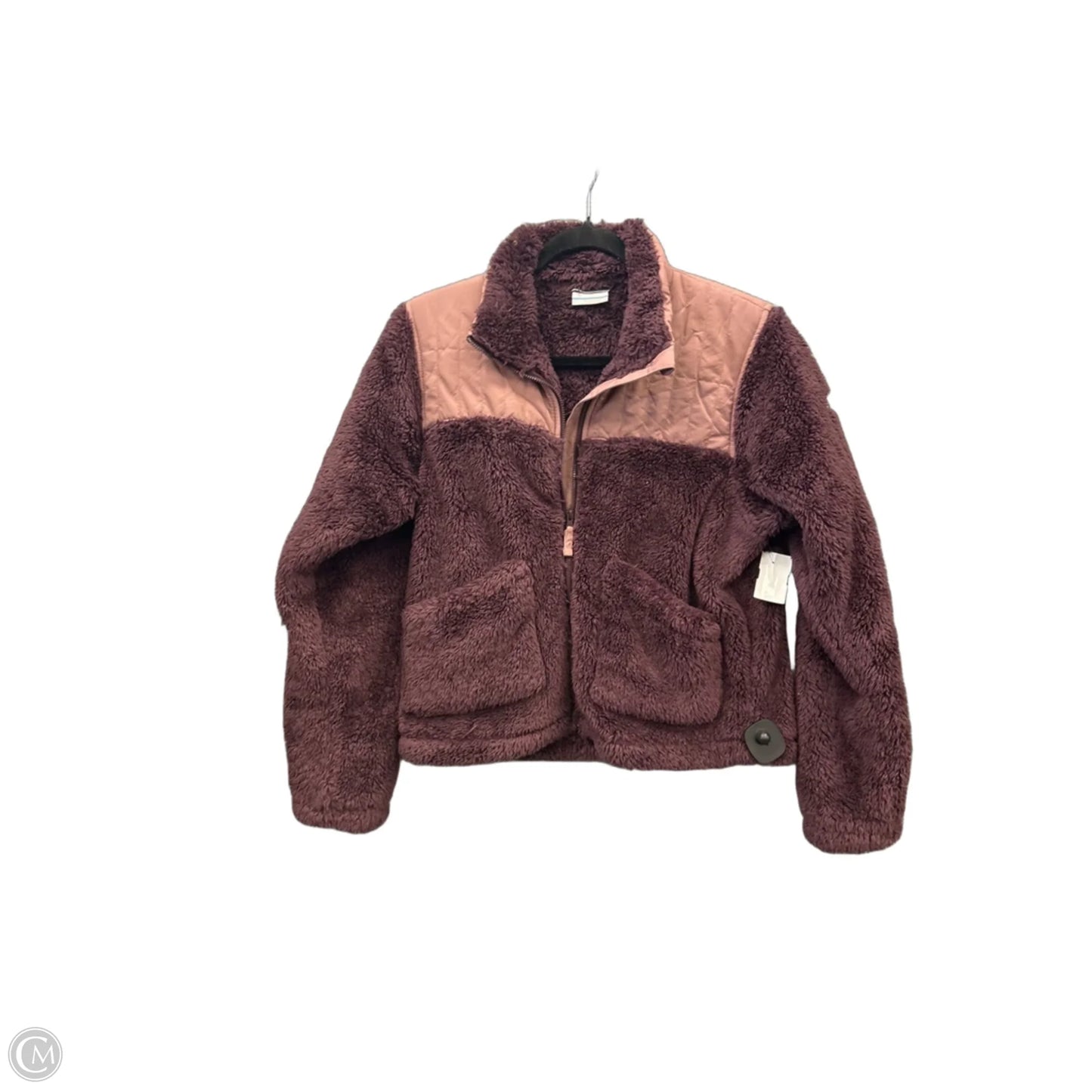 Jacket Faux Fur & Sherpa By Columbia In Purple, Size: Xs