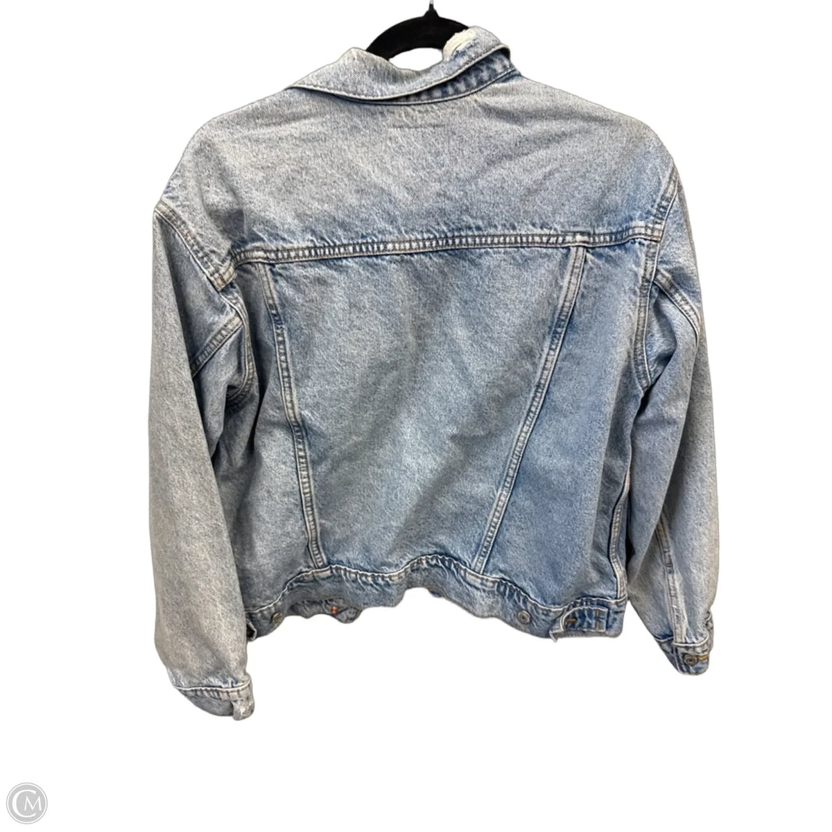 Jacket Denim By Old Navy In Blue Denim, Size: L