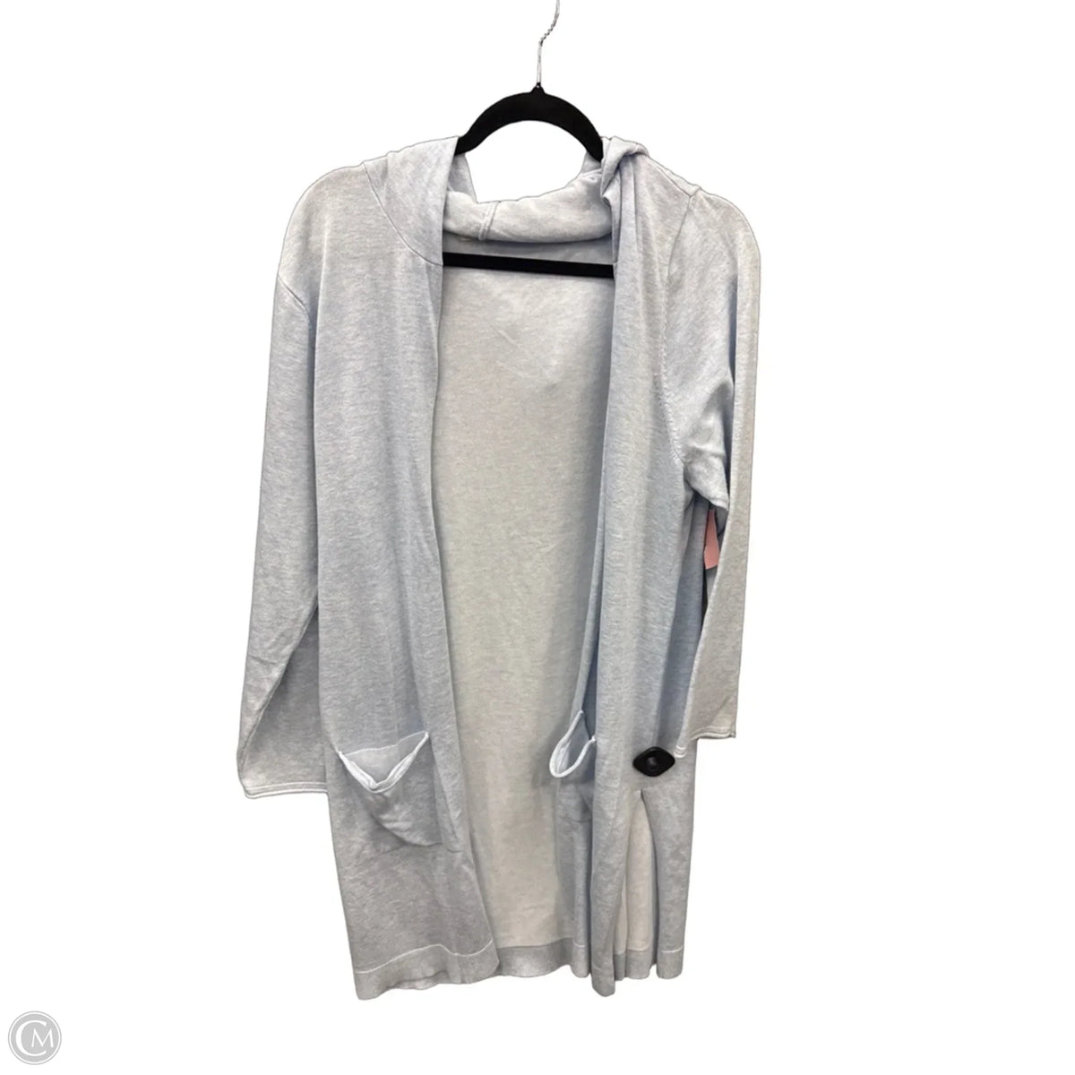 Cardigan By Peyton Primrose In Blue, Size: 1x