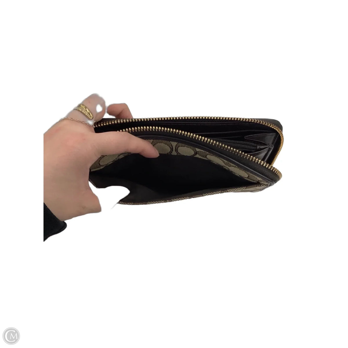 Wallet Designer By Coach, Size: Large
