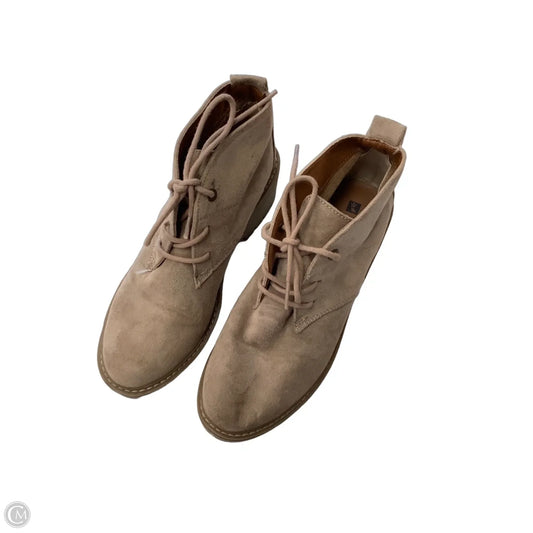 Boots Ankle Heels By White Mountain In Brown, Size: 7.5