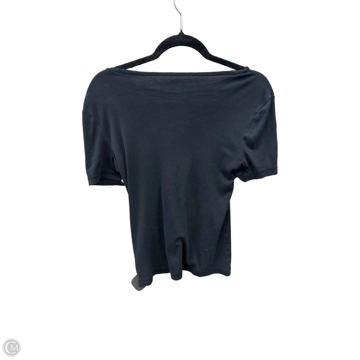 Top Short Sleeve Basic By A New Day In Black, Size: S