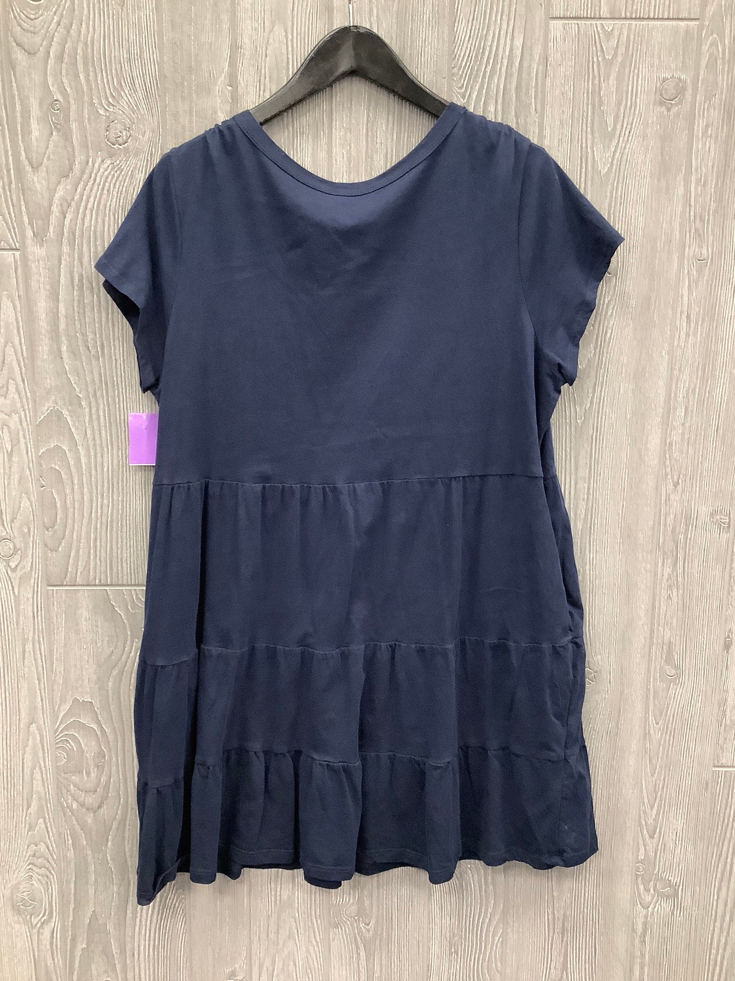 Dress Casual Short By Time And Tru In Navy, Size: Xl