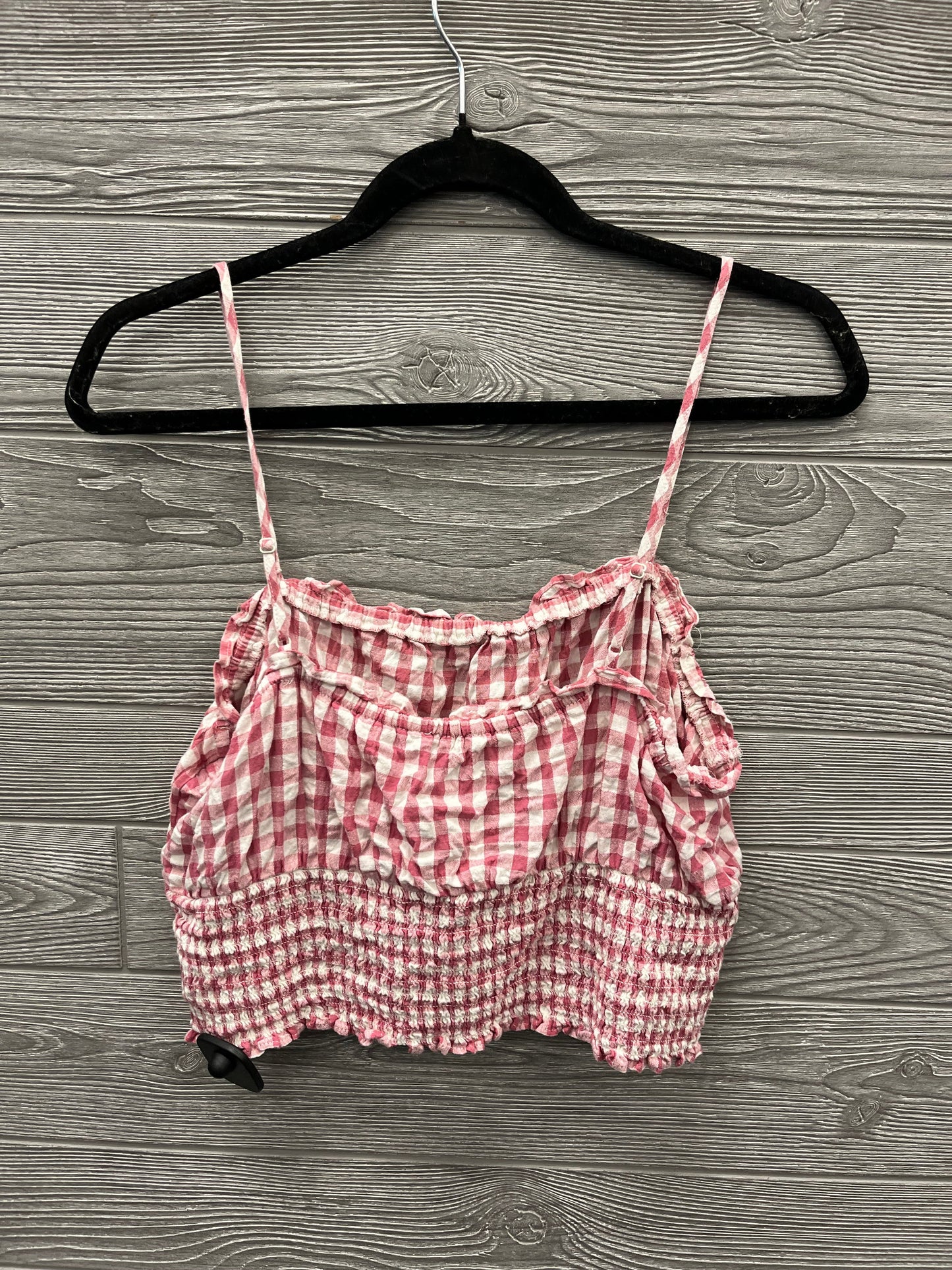 Top Sleeveless By American Eagle In Pink, Size: L