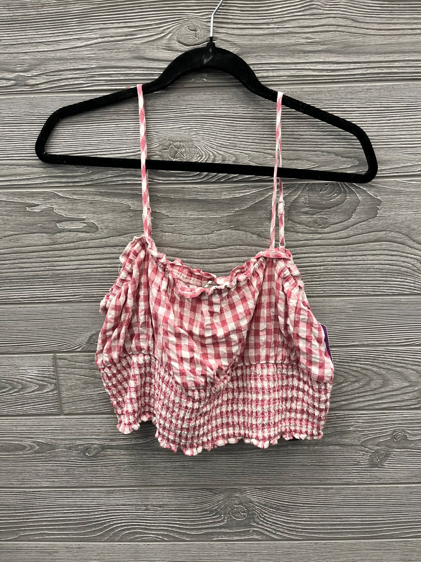 Top Sleeveless By American Eagle In Pink, Size: L