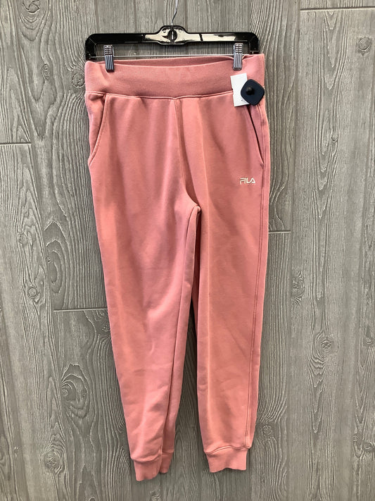 Pink Athletic Pants Fila, Size S