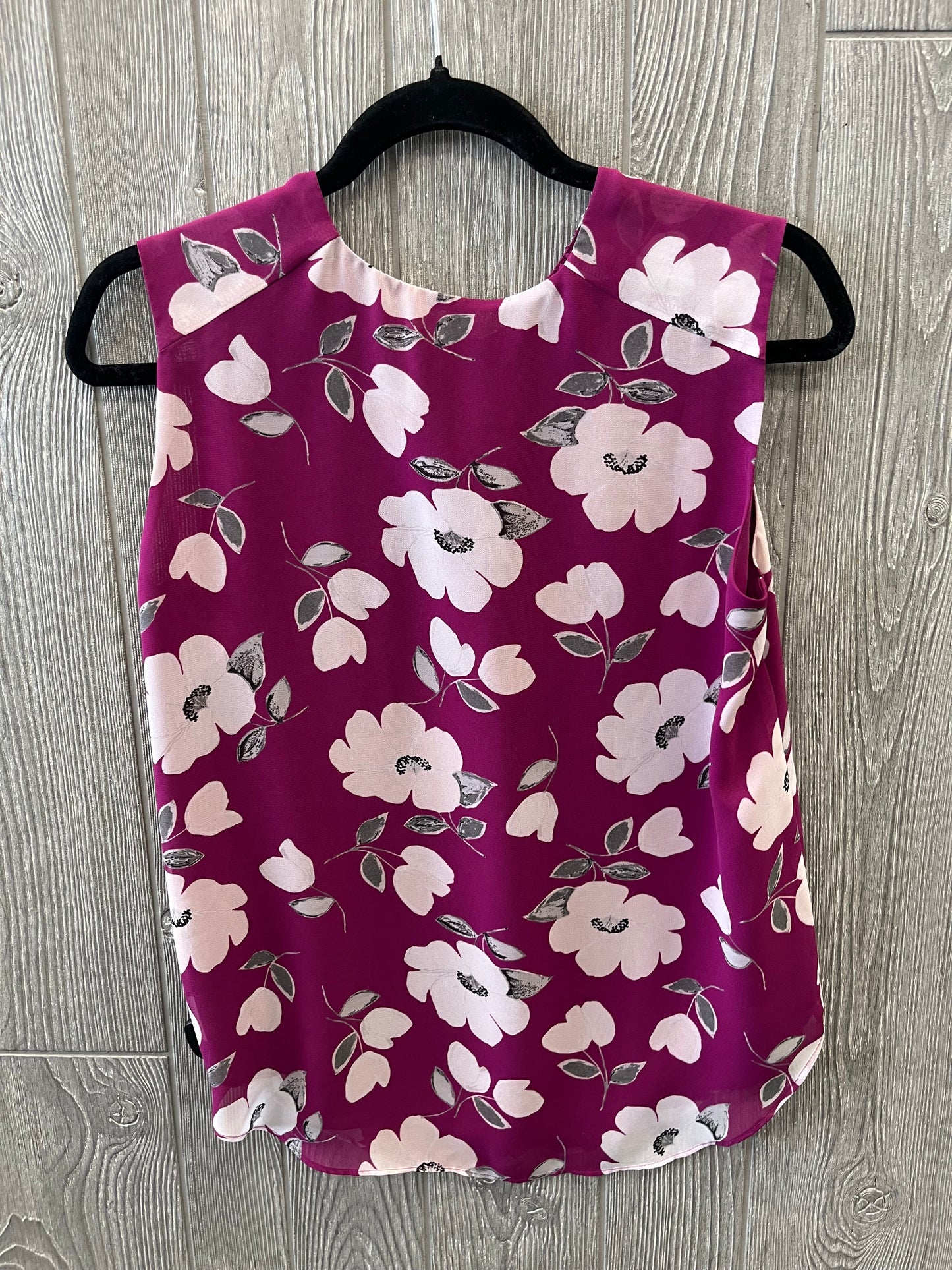 Purple Top Sleeveless Ann Taylor, Size Xs