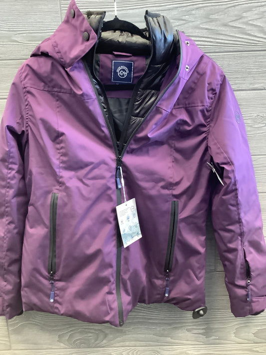 Purple Coat Parka White Mountain, Size M