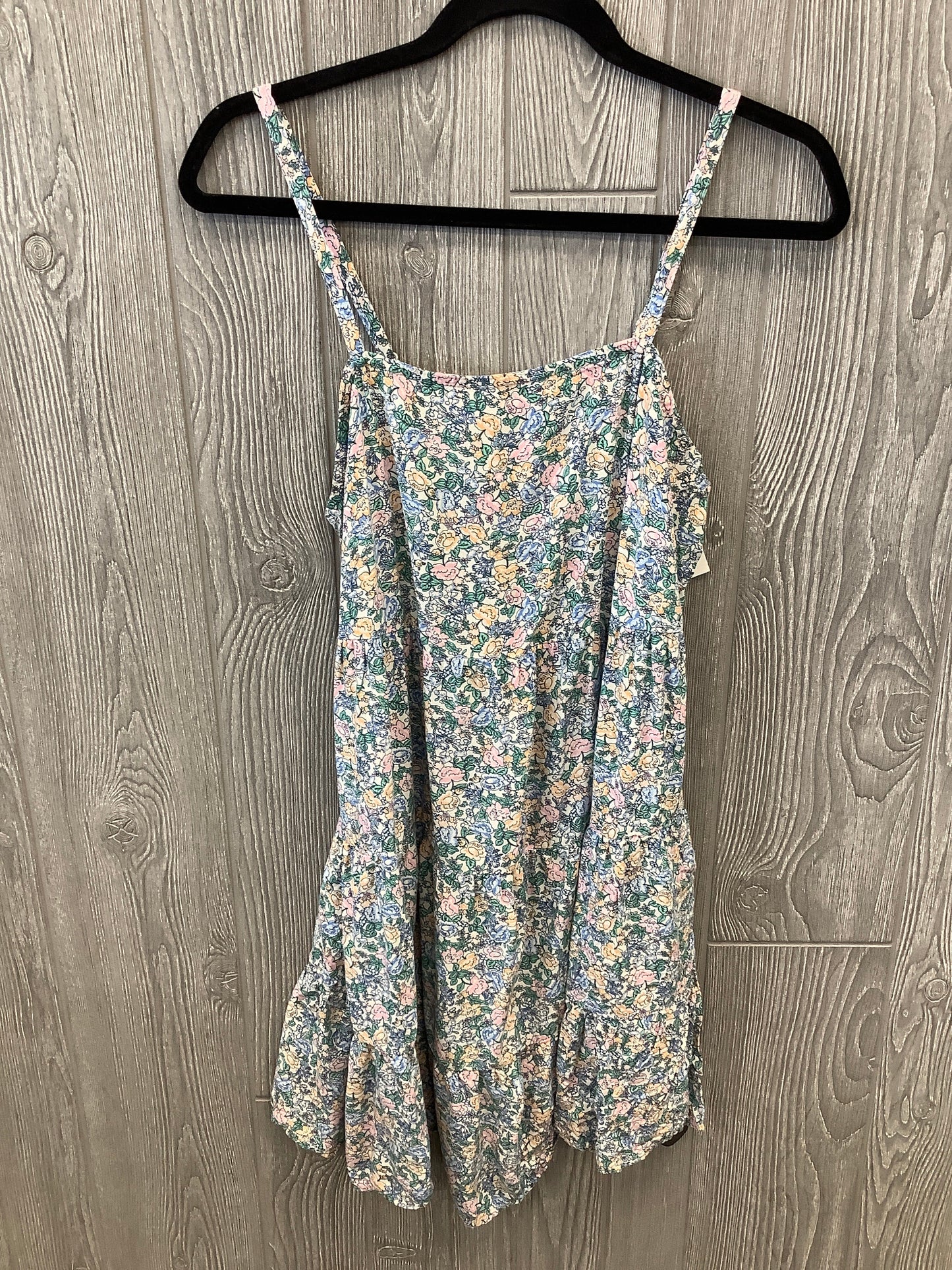 Floral Print Dress Casual Short Old Navy, Size S