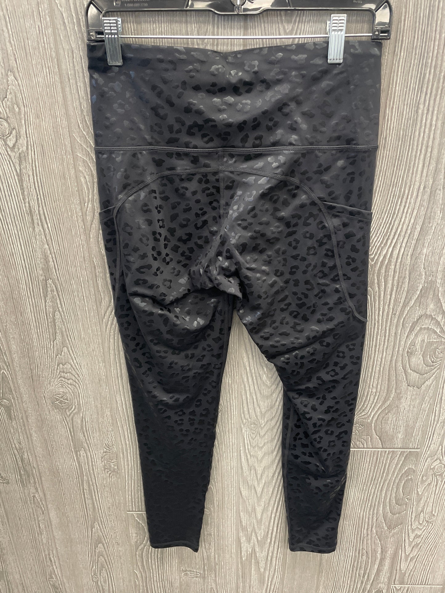 Athletic Leggings By Clothes Mentor In Black, Size: M