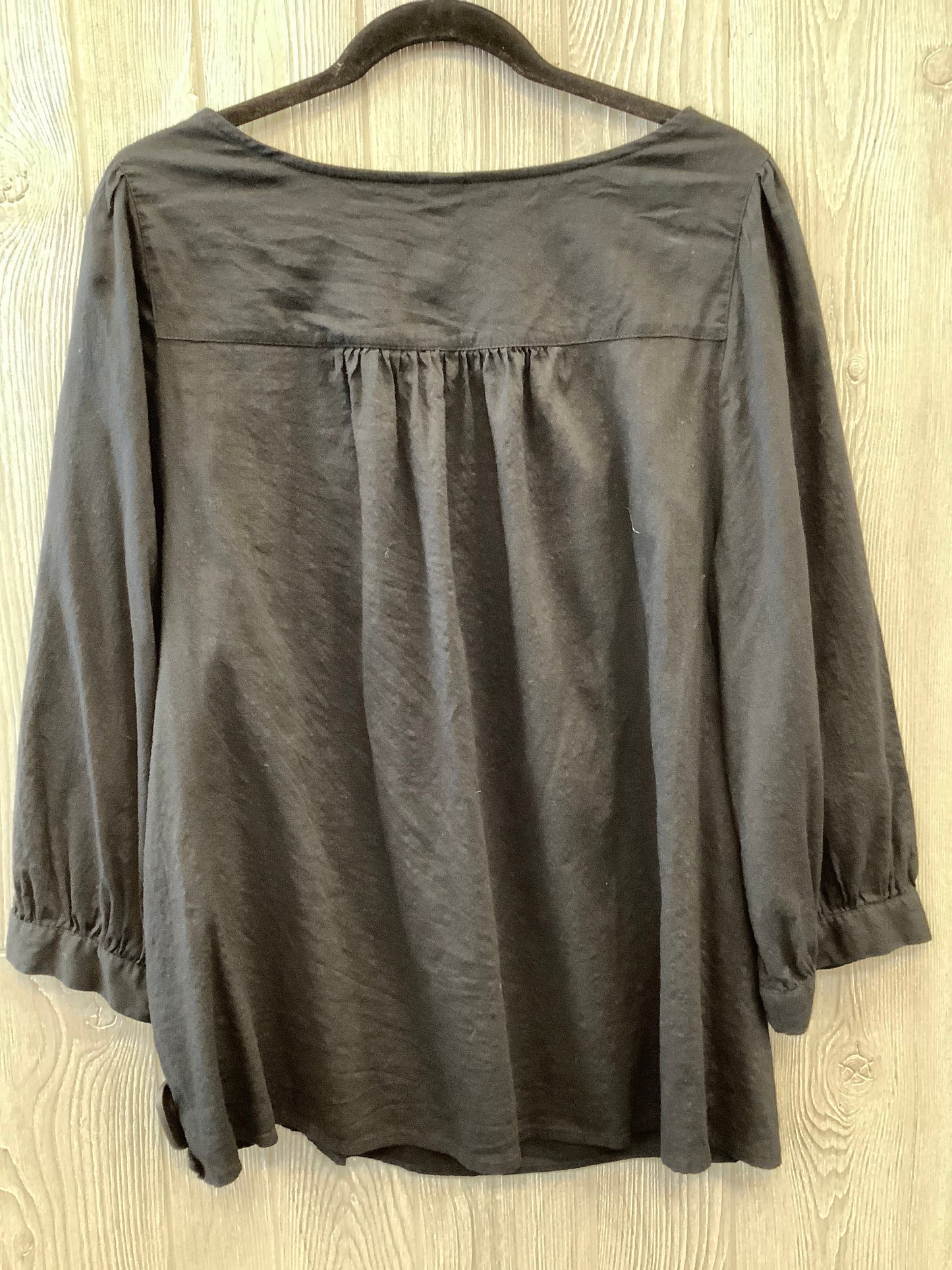 Tunic Long Sleeve By Old Navy In Black, Size: Xxl