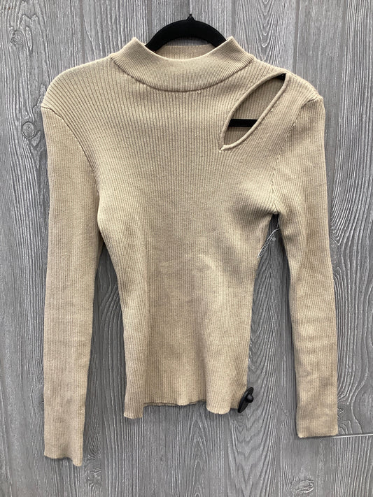 Top Long Sleeve By New Look In Brown, Size: Xl