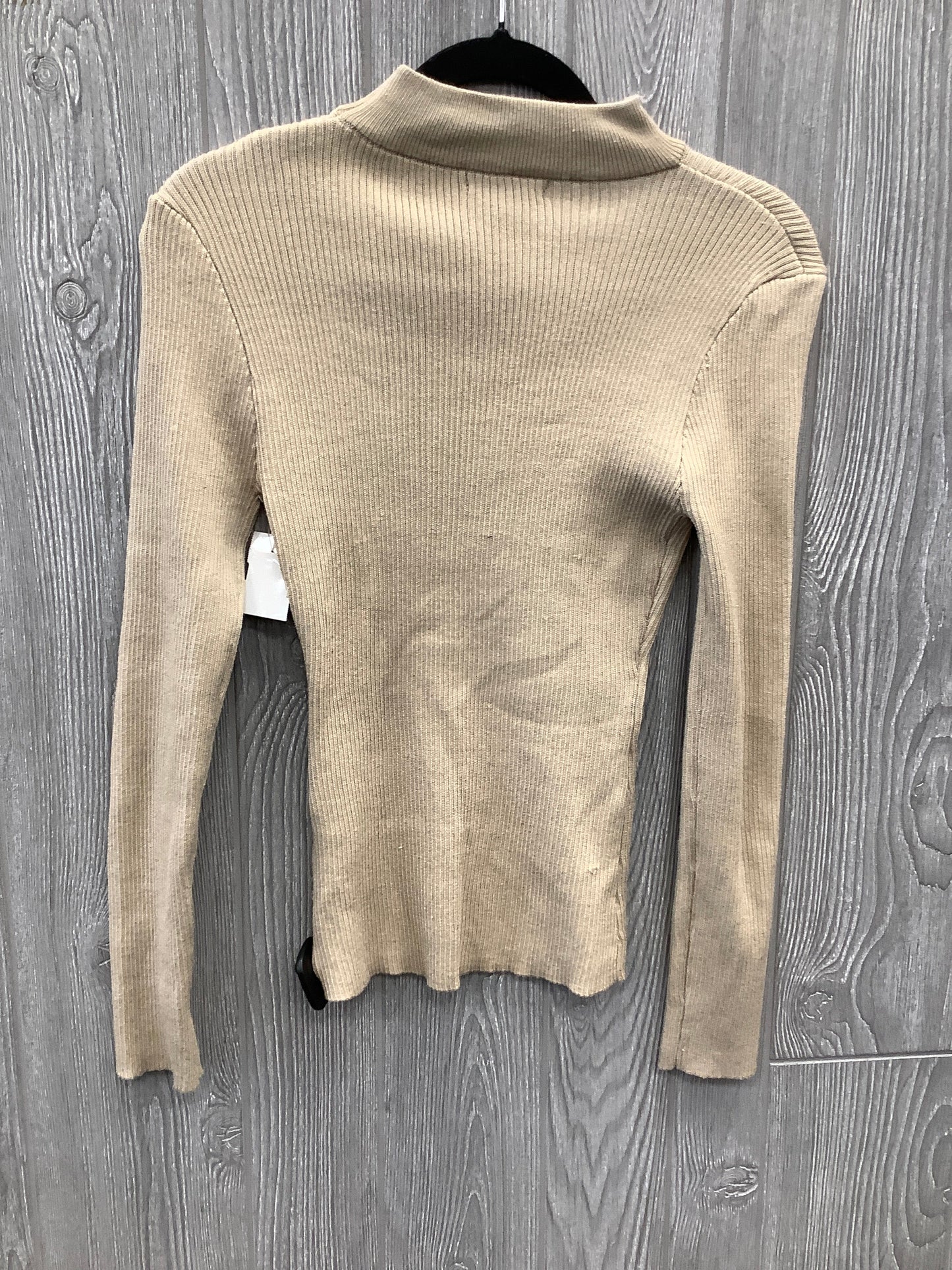 Top Long Sleeve By New Look In Brown, Size: Xl