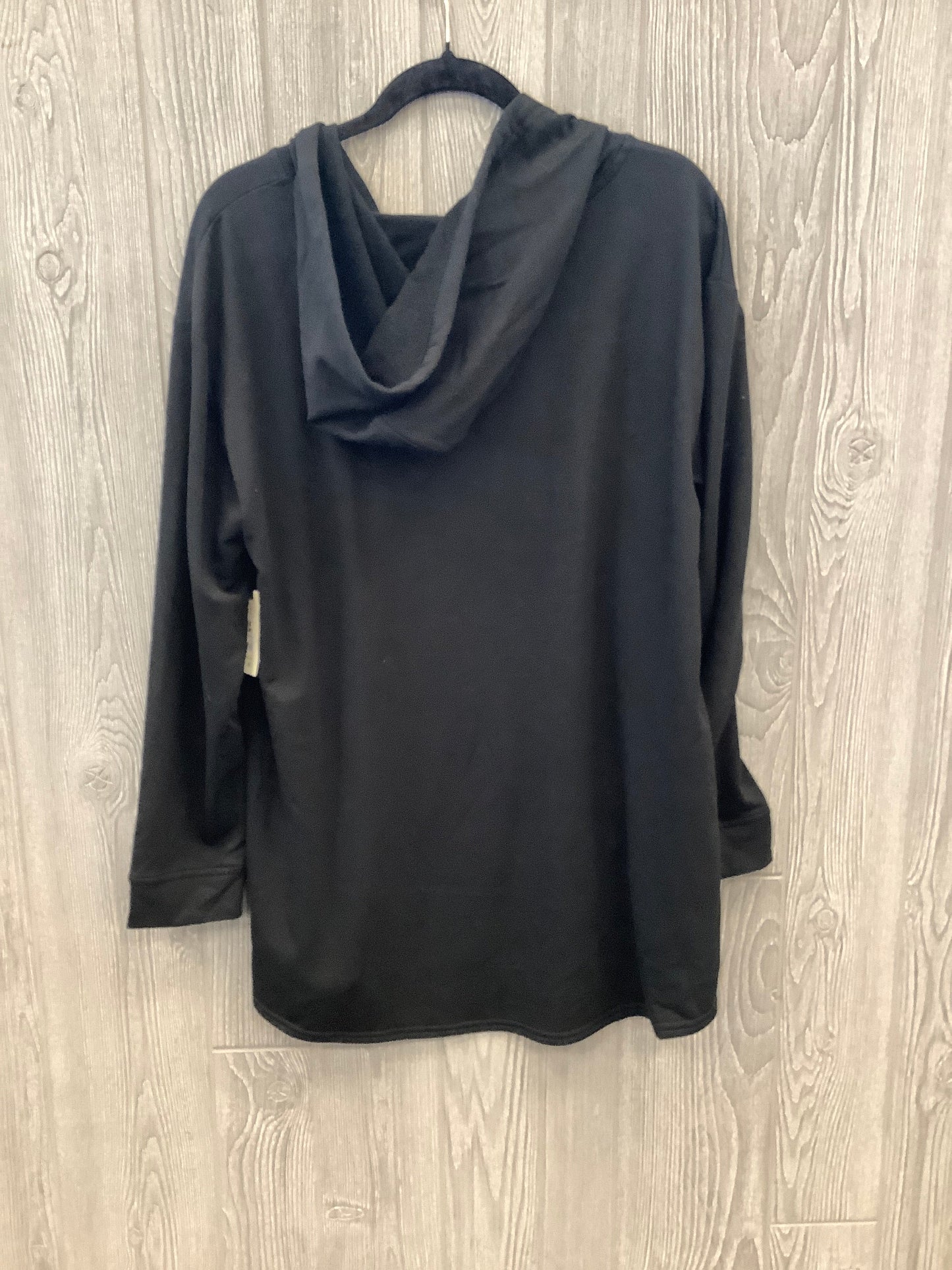 Sweatshirt Hoodie By Terra & Sky In Black, Size: Xl