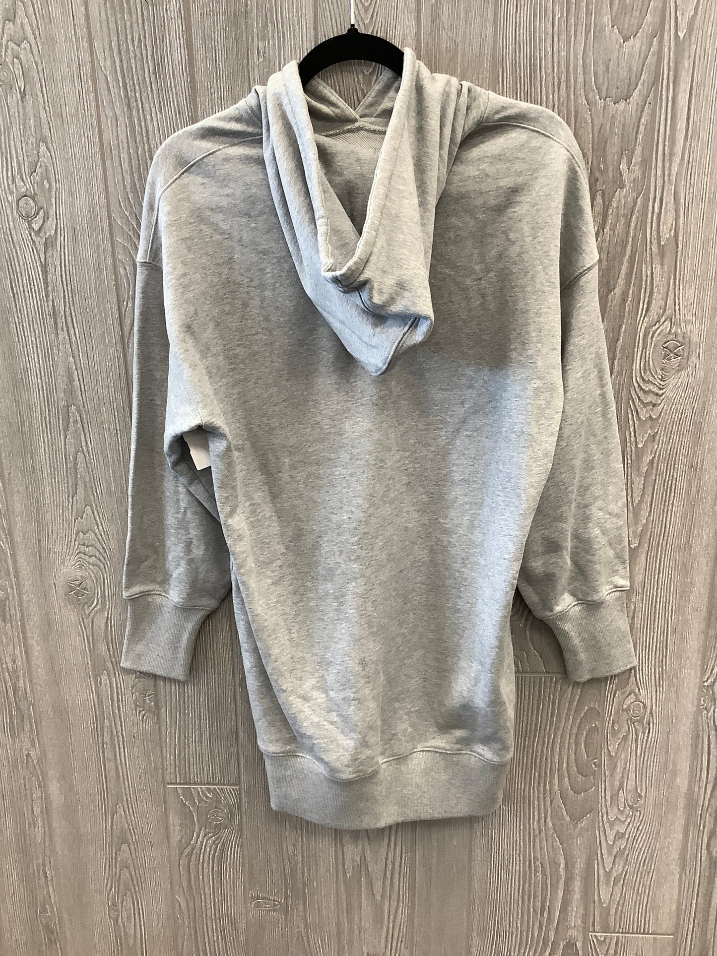 Sweatshirt Hoodie By Lacoste In Grey, Size: S