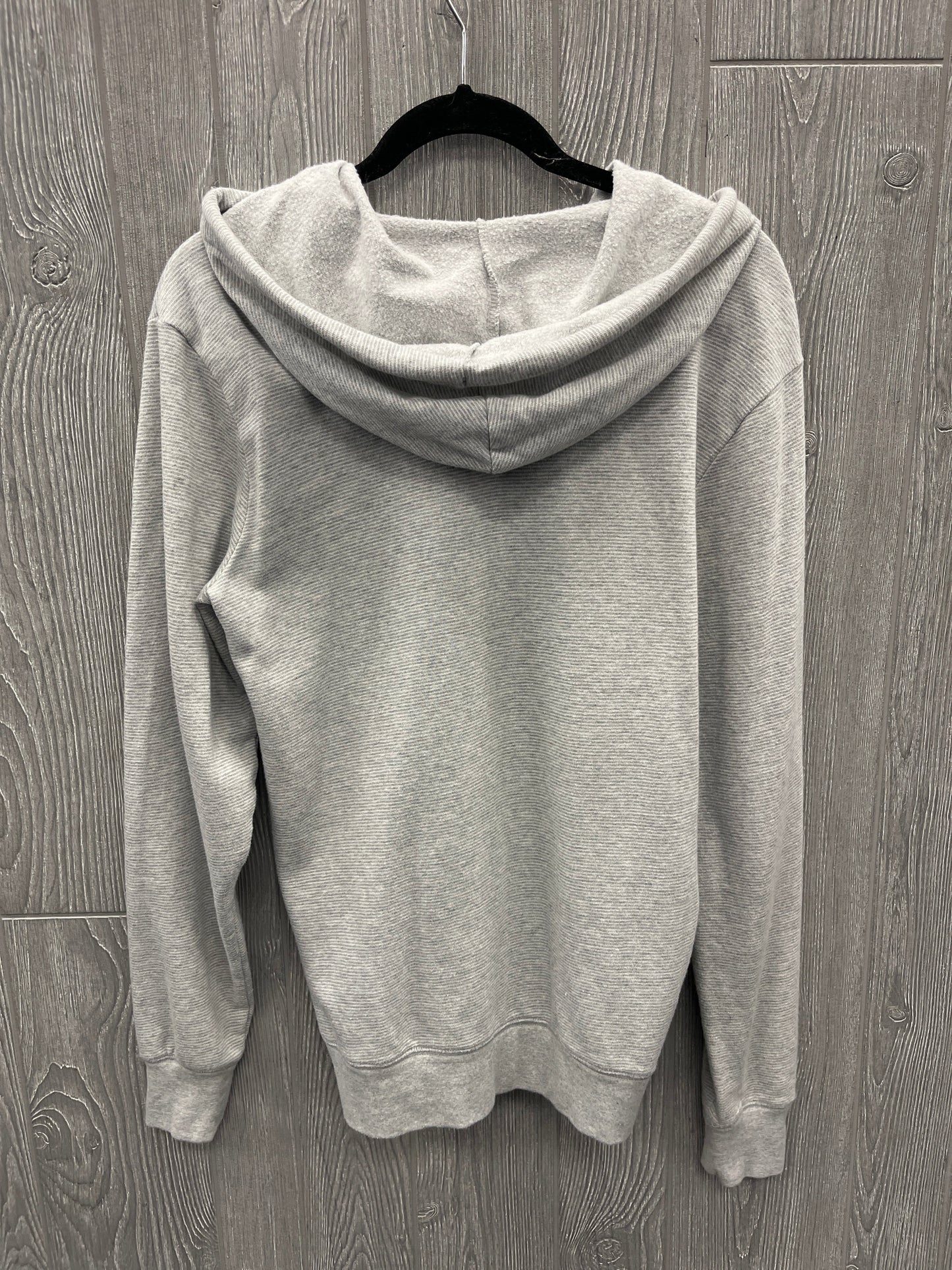 Sweatshirt Hoodie By Clothes Mentor In Grey, Size: S