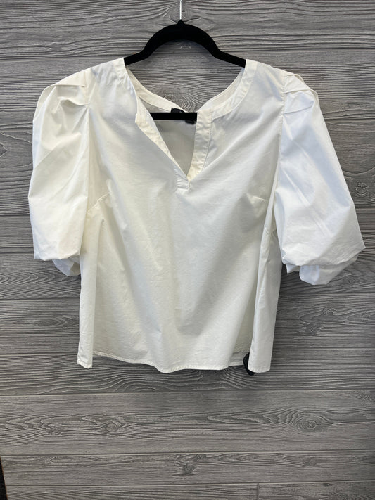 Top Short Sleeve By Marc New York In White, Size: M