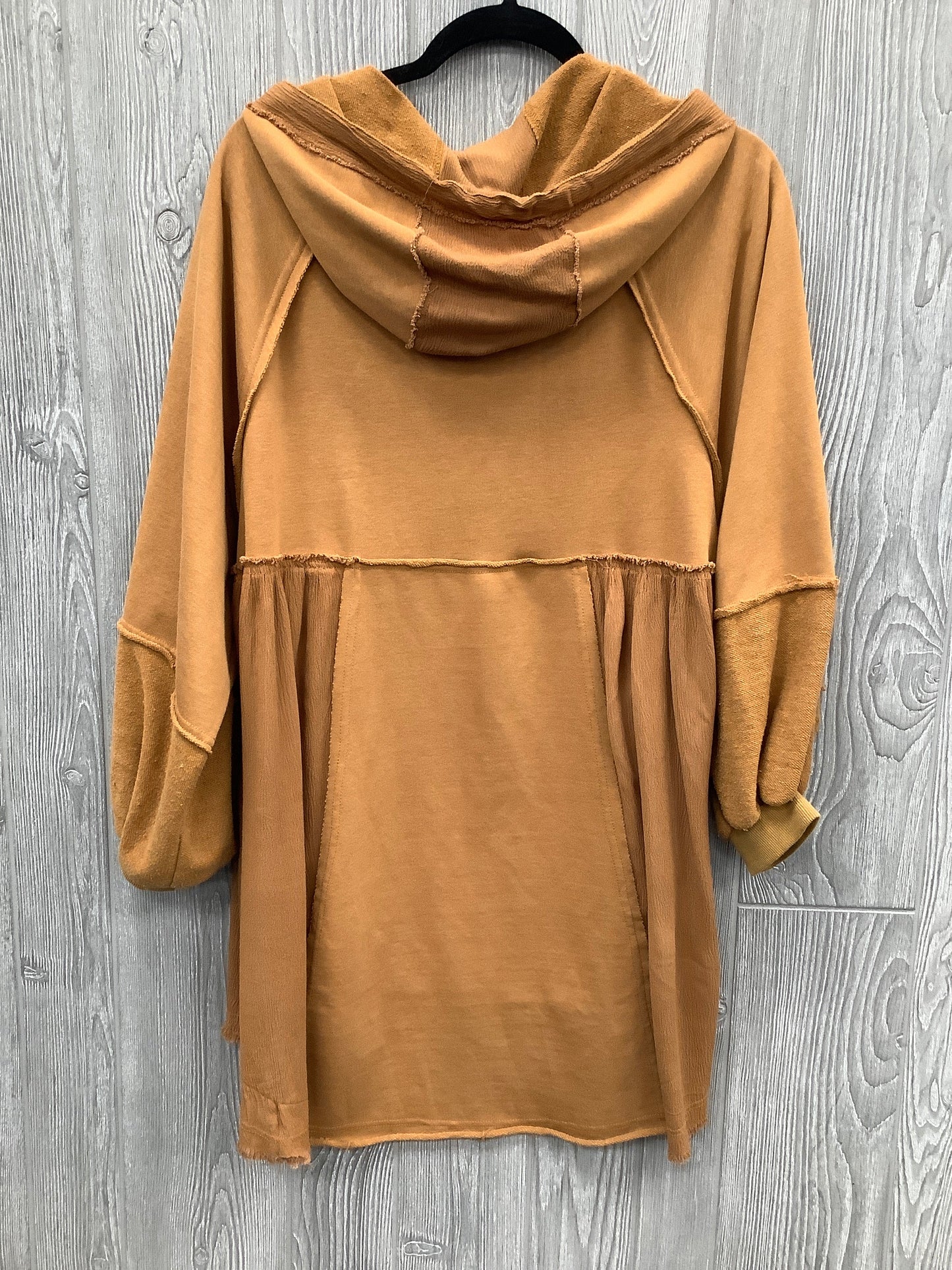 Sweatshirt Hoodie By Oli & Hali In Brown, Size: S