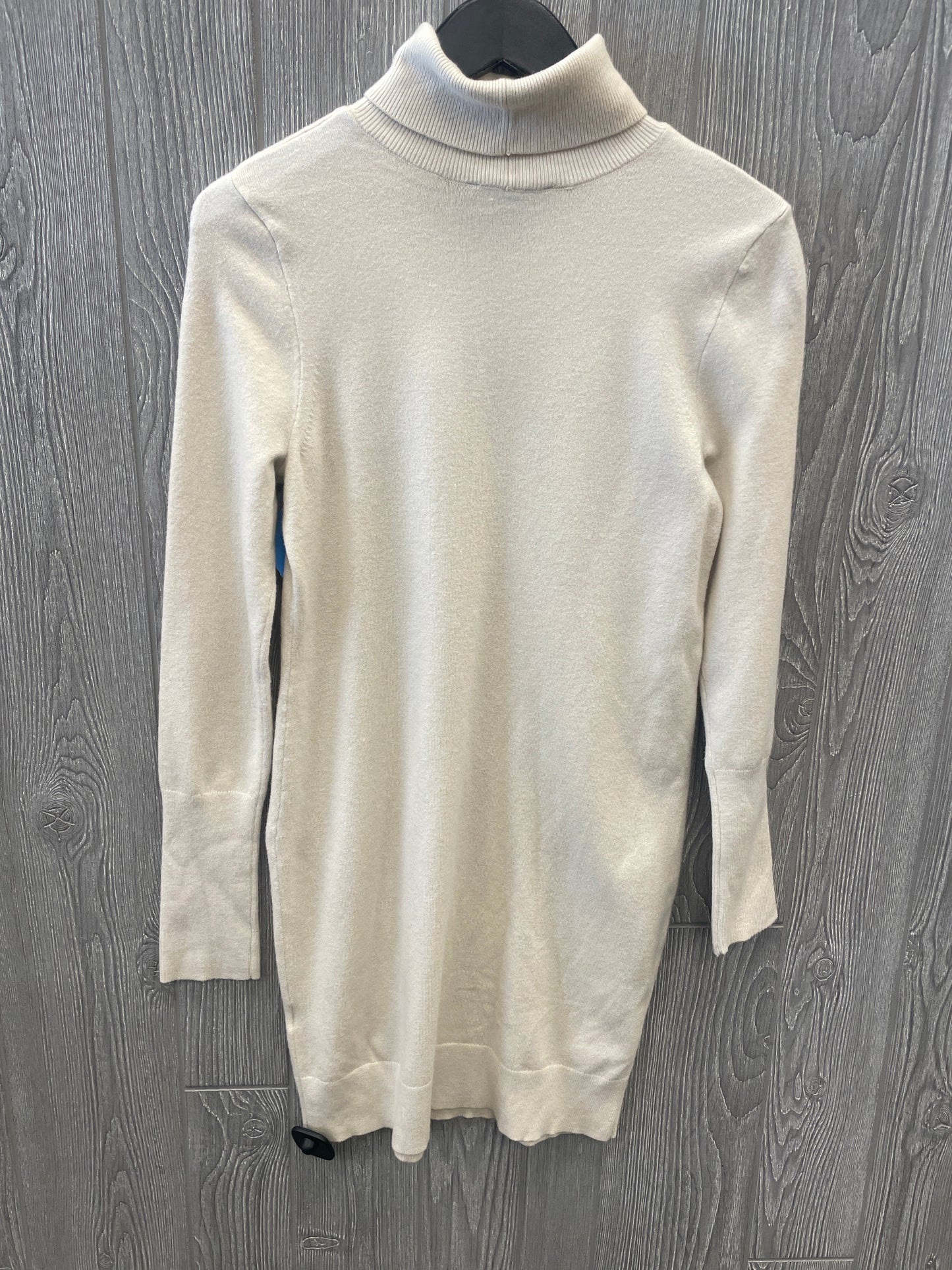 Dress Sweater By Express In Cream, Size: M