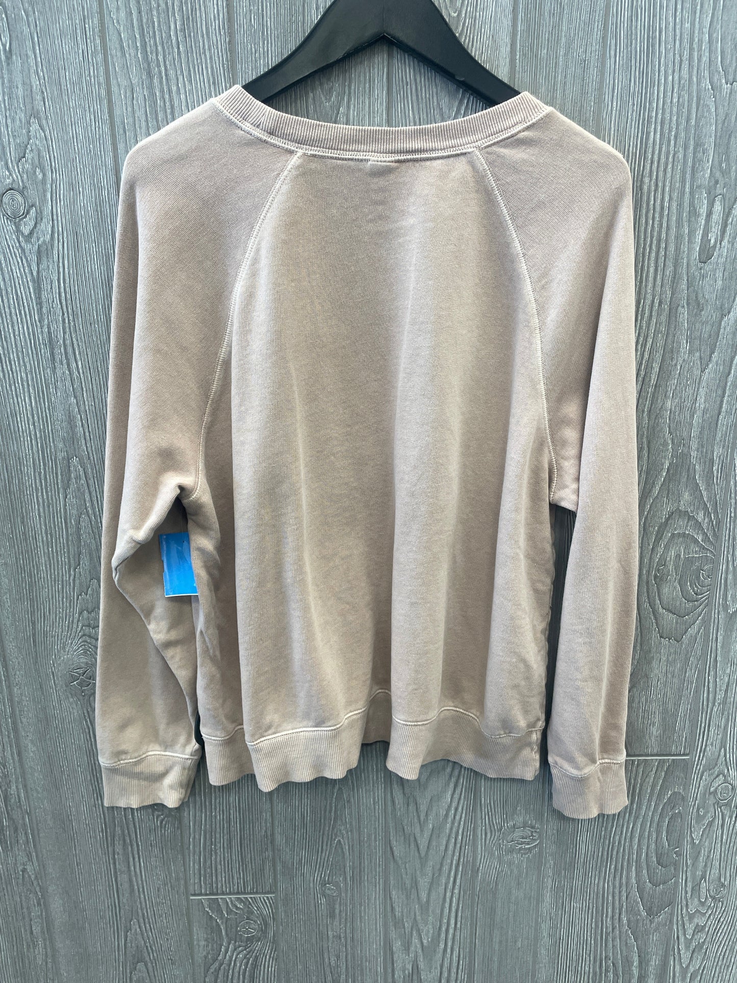 Top Long Sleeve By Old Navy In Brown, Size: L