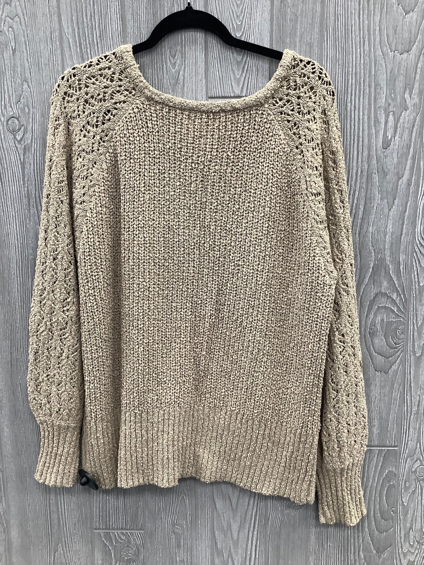 Sweater Cardigan By Lc Lauren Conrad In Brown, Size: 3x