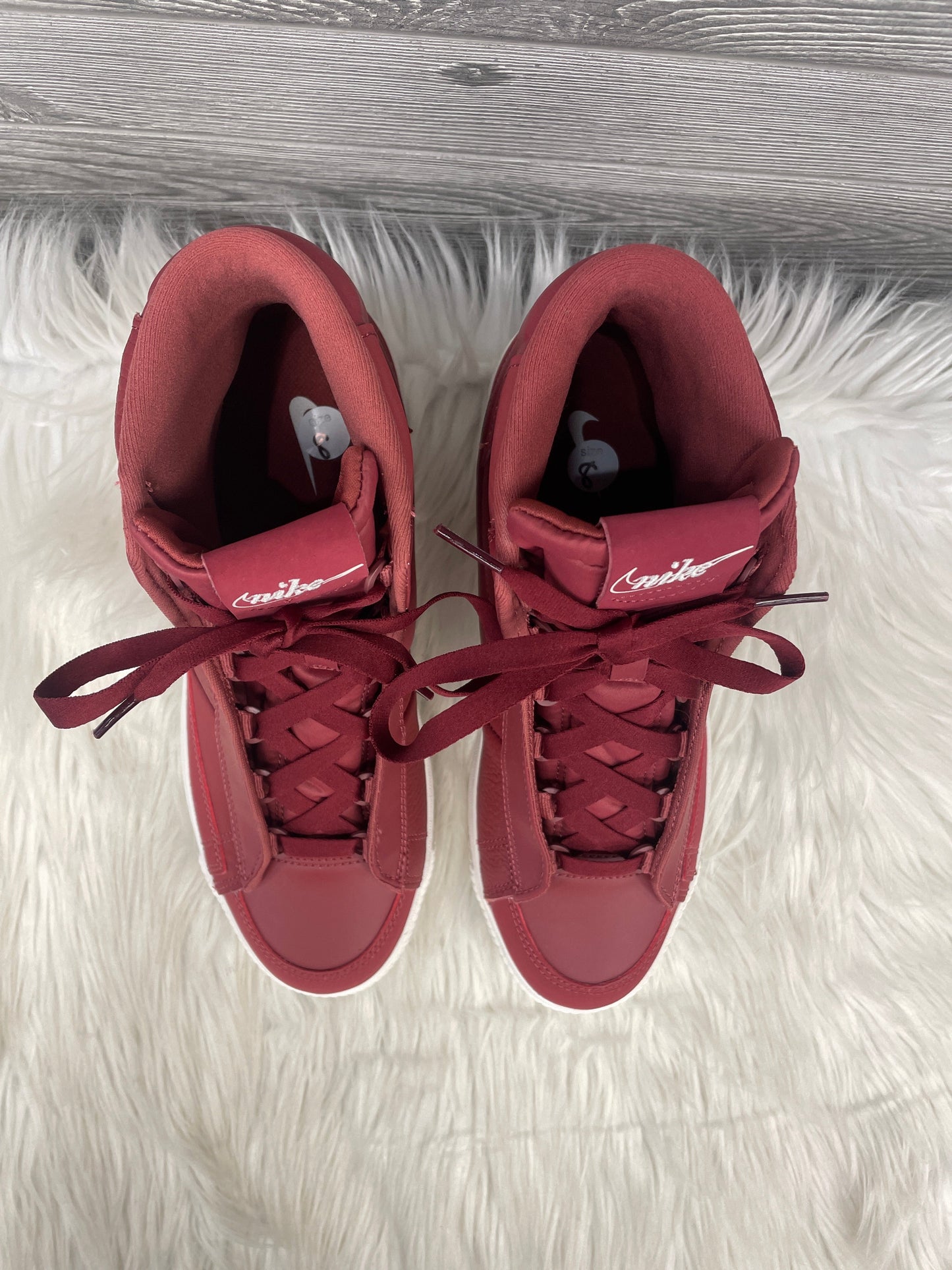 Shoes Sneakers By Nike In Red, Size: 8