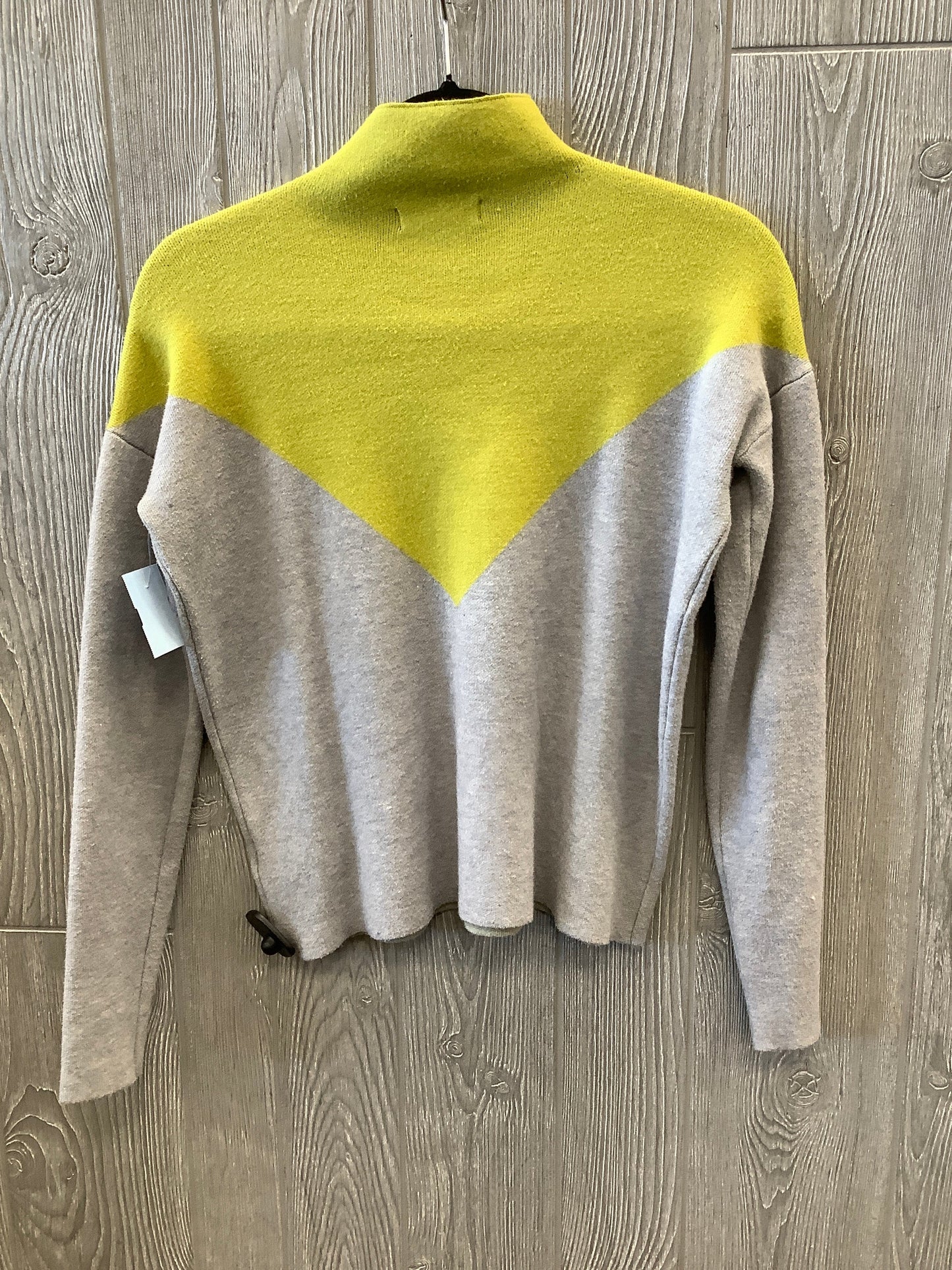 Sweater By Cynthia Rowley In Green & Grey, Size: Xs