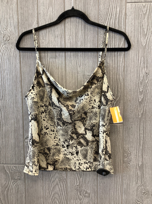 Top Sleeveless By Clothes Mentor In Snakeskin Print, Size: L