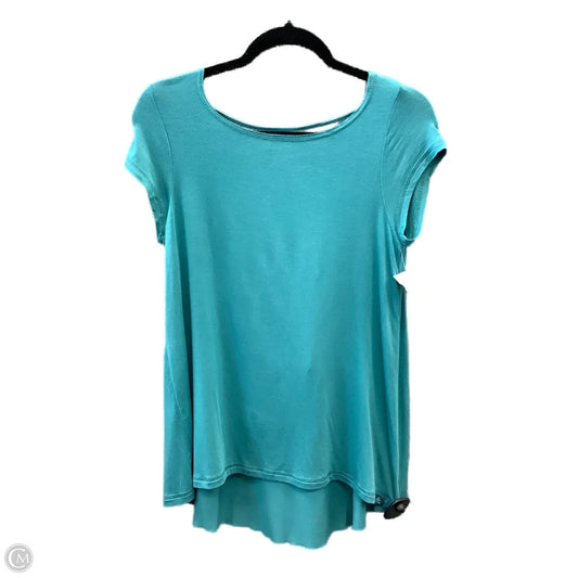 Top Short Sleeve By Prana In Teal, Size: S
