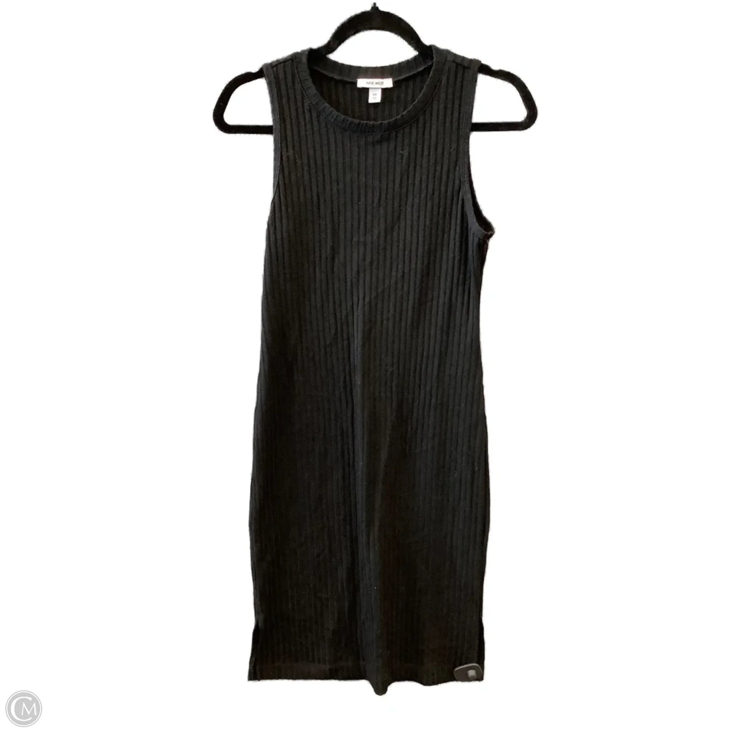 Dress Casual Midi By Nine West In Black, Size: M