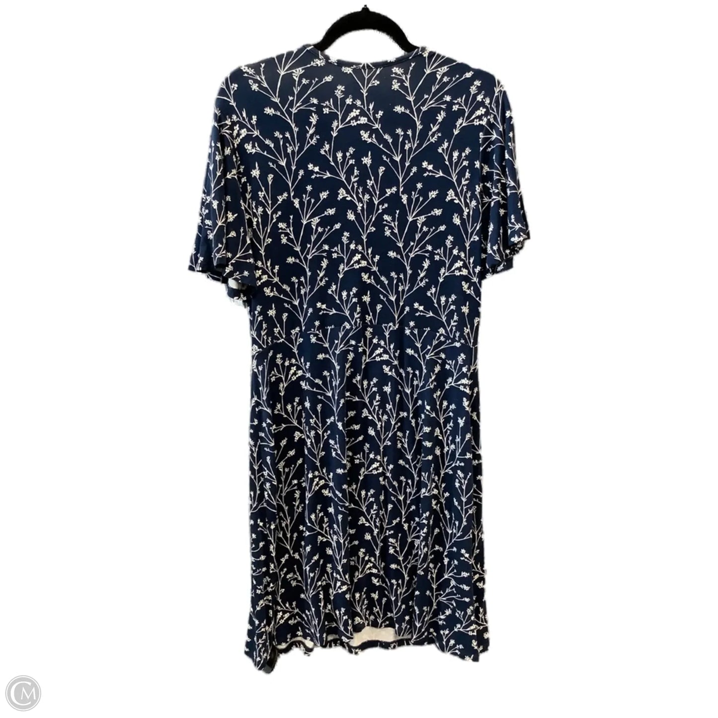 Dress Casual Midi By 41 Hawthorn In Navy, Size: Xl