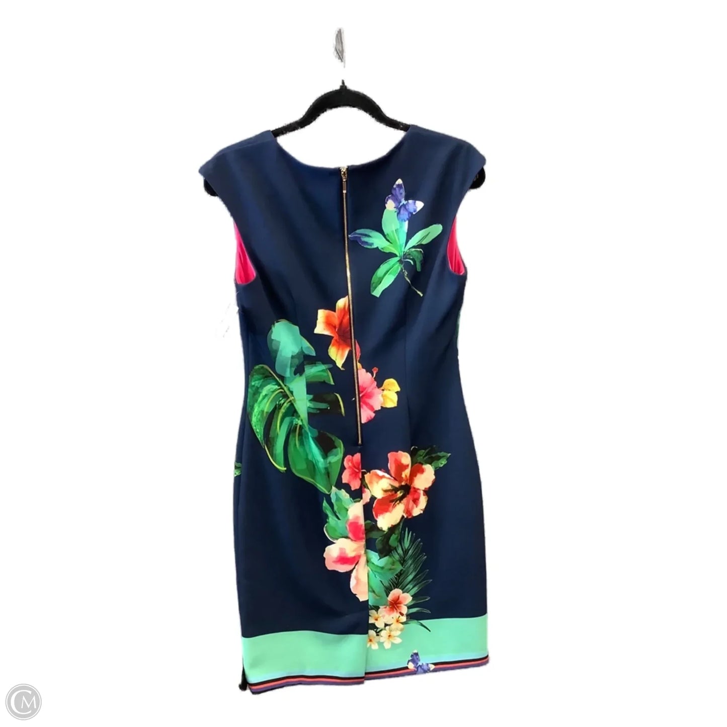 Dress Work By Clothes Mentor In Floral Print, Size: S