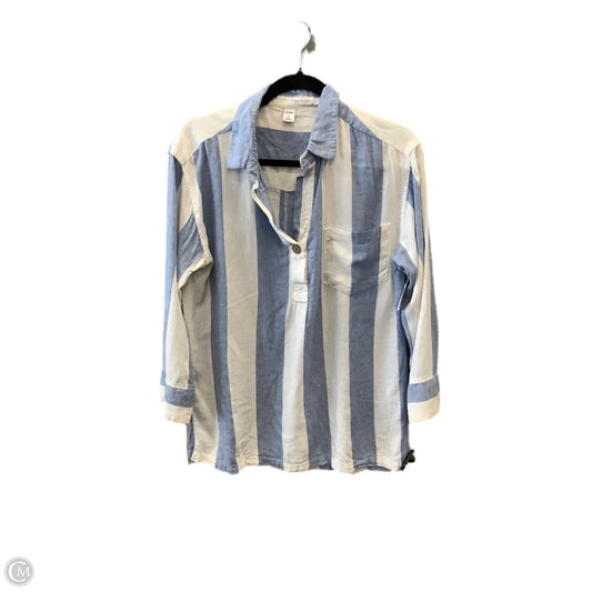 Top Long Sleeve By Old Navy In Striped Pattern, Size: M