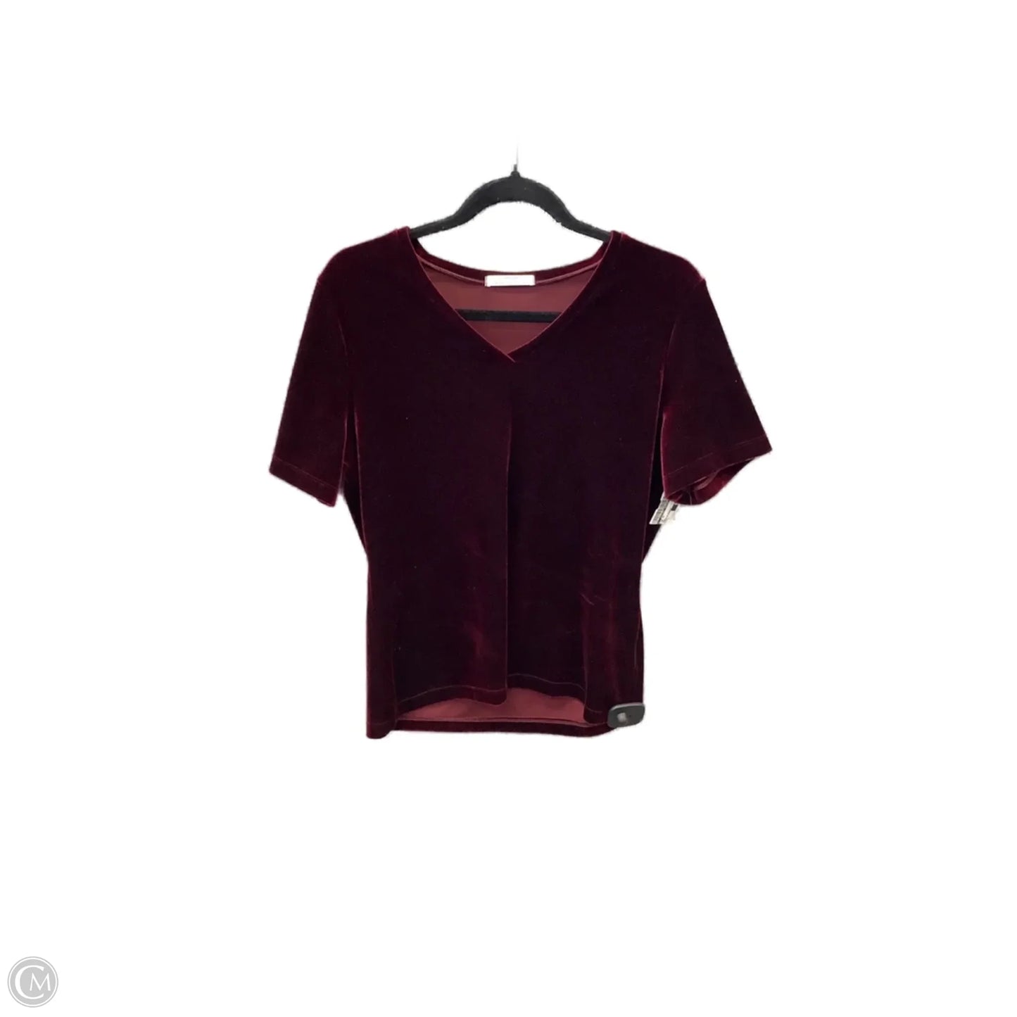 Top Short Sleeve By Clothes Mentor In Red, Size: L