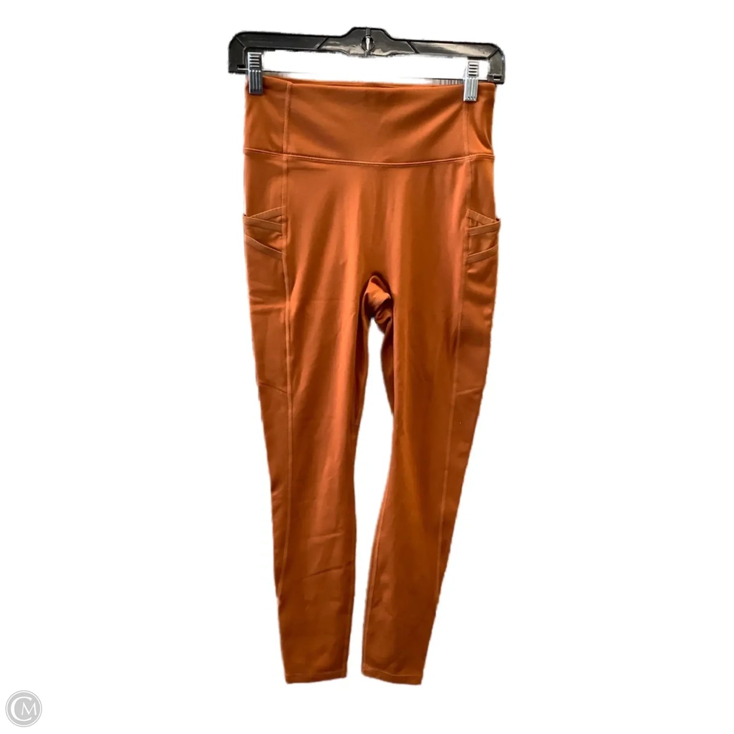 Athletic Leggings By Fabletics In Orange, Size: S