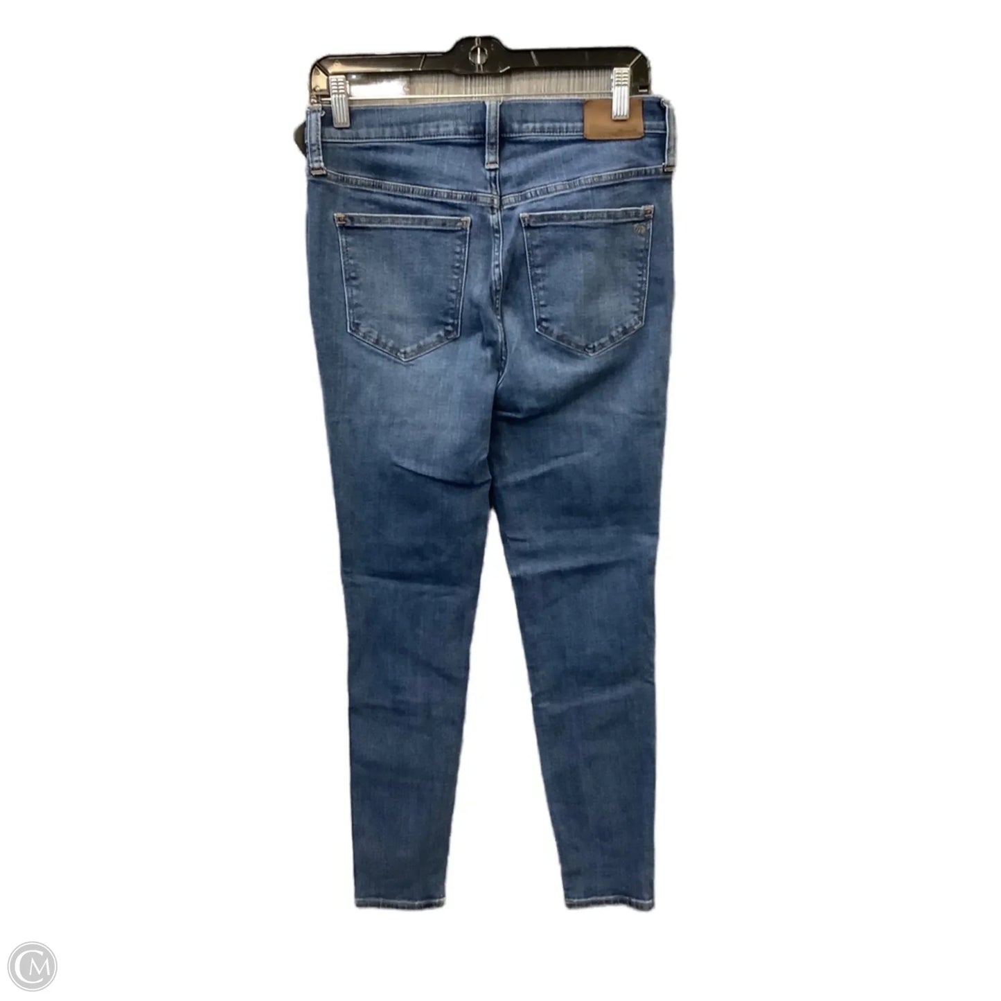 Jeans Skinny By Madewell In Blue Denim, Size: 8