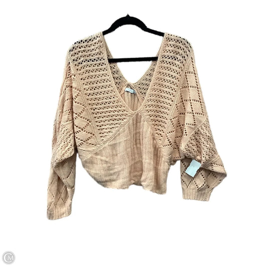 Sweater By Lush In Pink, Size: S