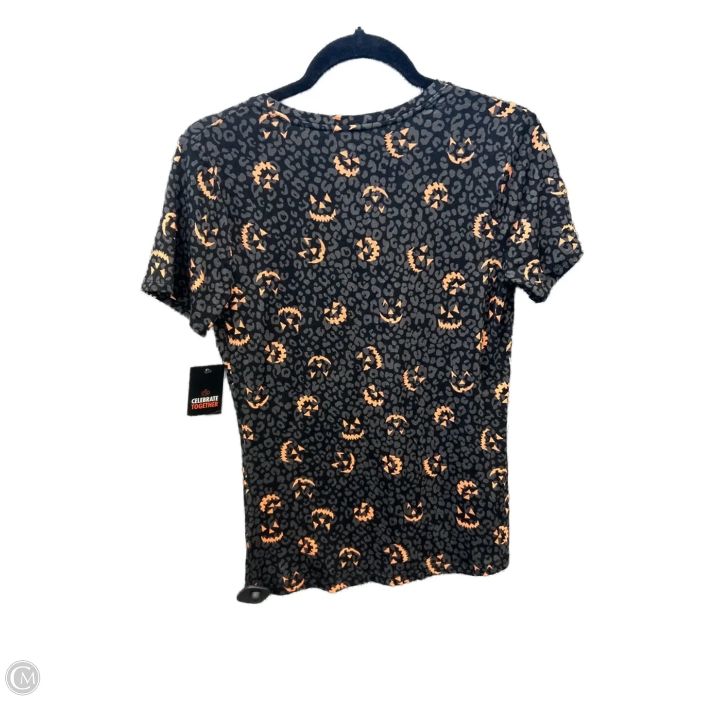 Top Short Sleeve By Celebrate Together In Grey, Size: S