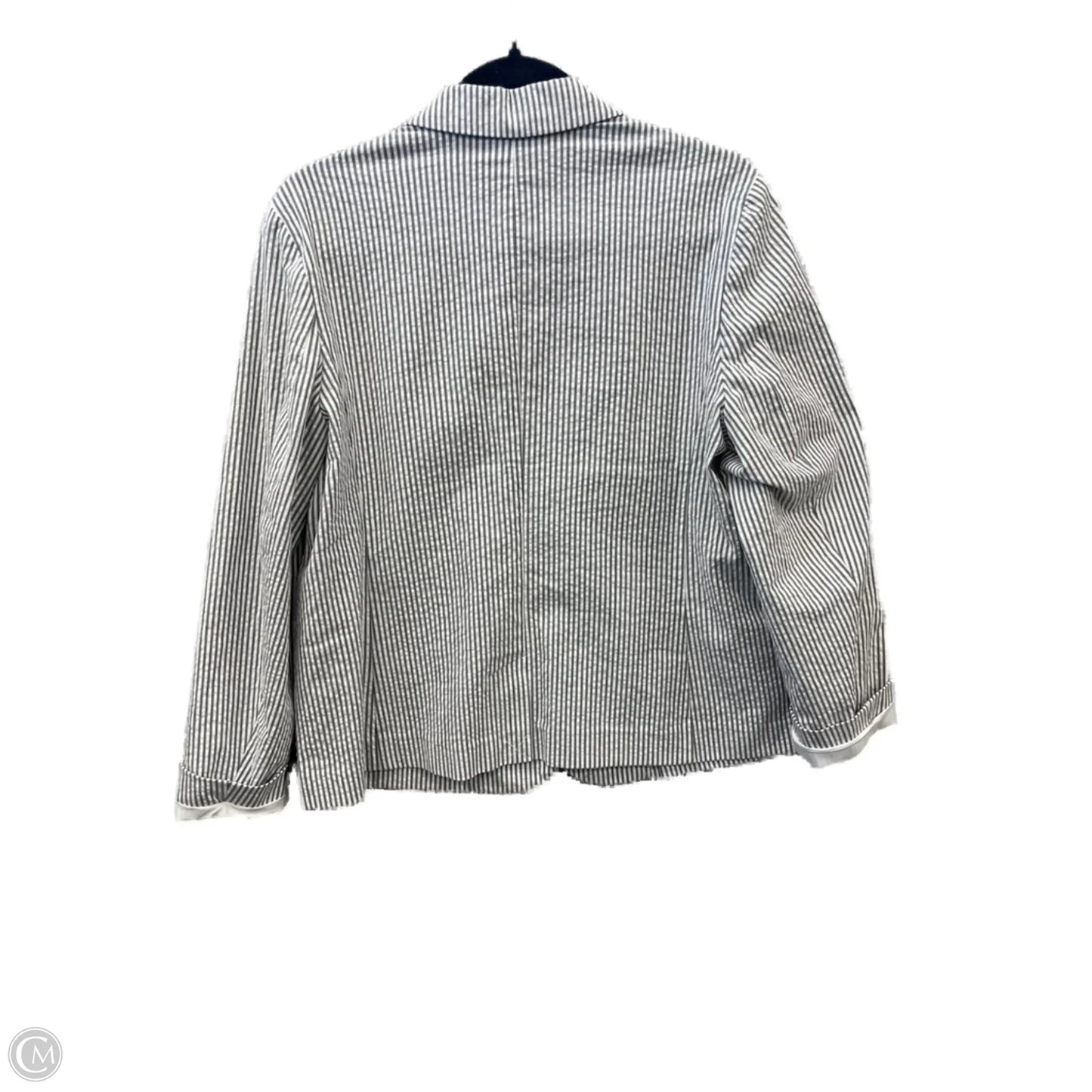 Blazer By J. Jill In Striped Pattern, Size: M